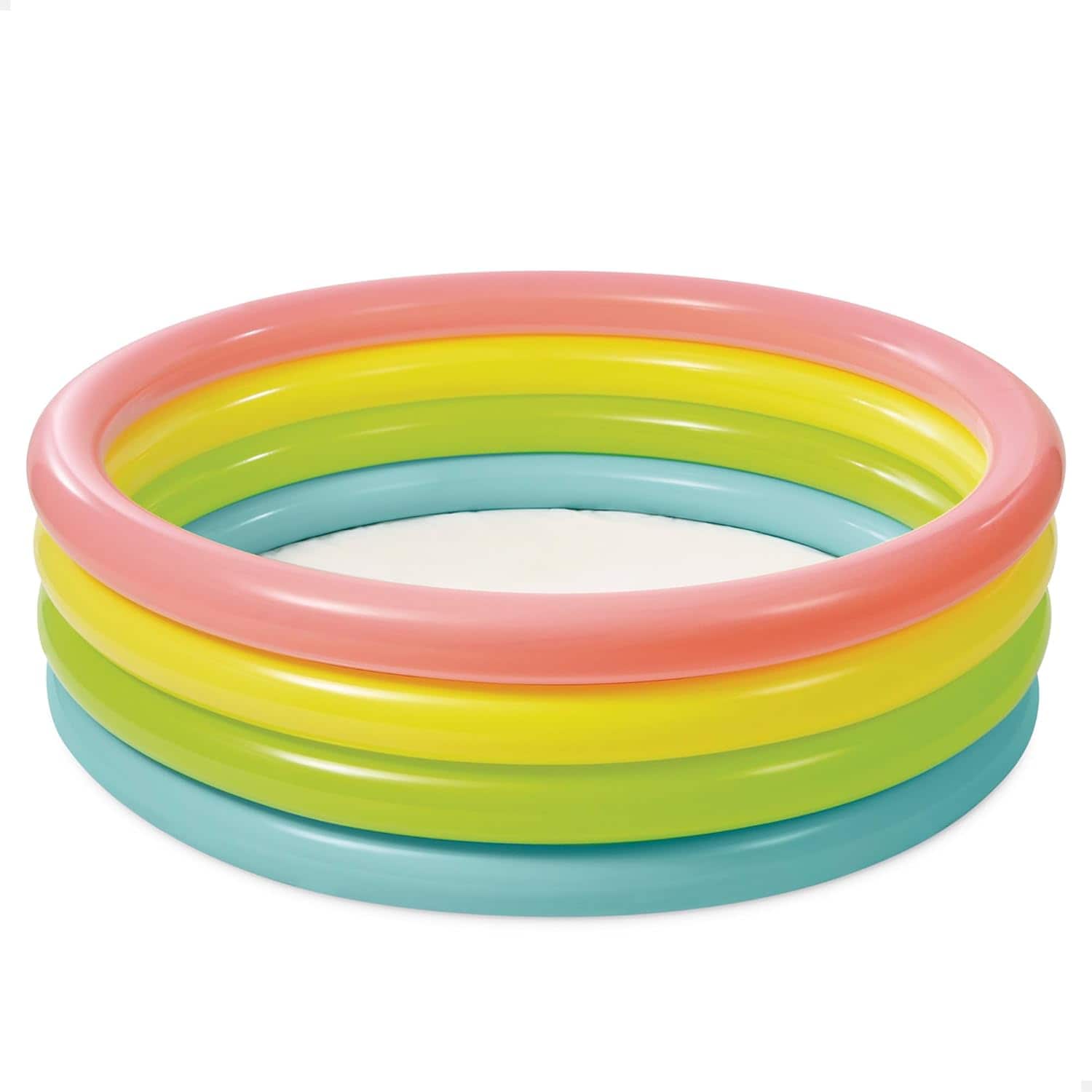INTEX 56441NP - Planschbecken - Sunset Glow Baby Pool, 4-Ring (168x46cm) Babypool - Bild 1