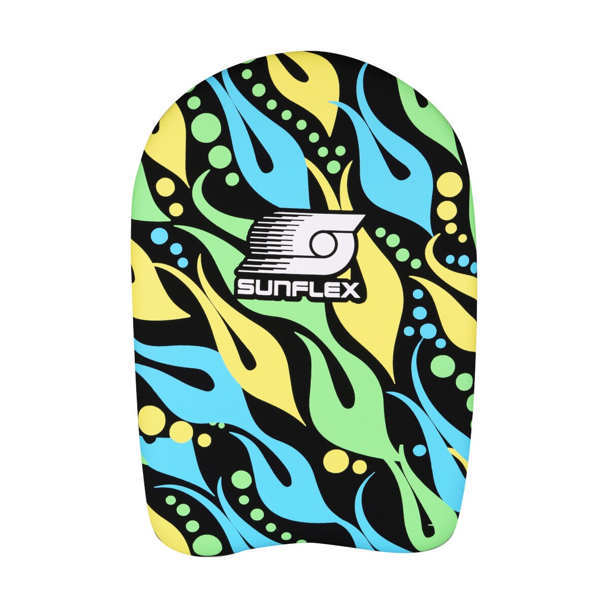 SUNFLEX 74839 - Schwimmbrett mit flexiblen Schaumkern, Schwimmhilfe  blau/gr&uuml;n - Bild 1