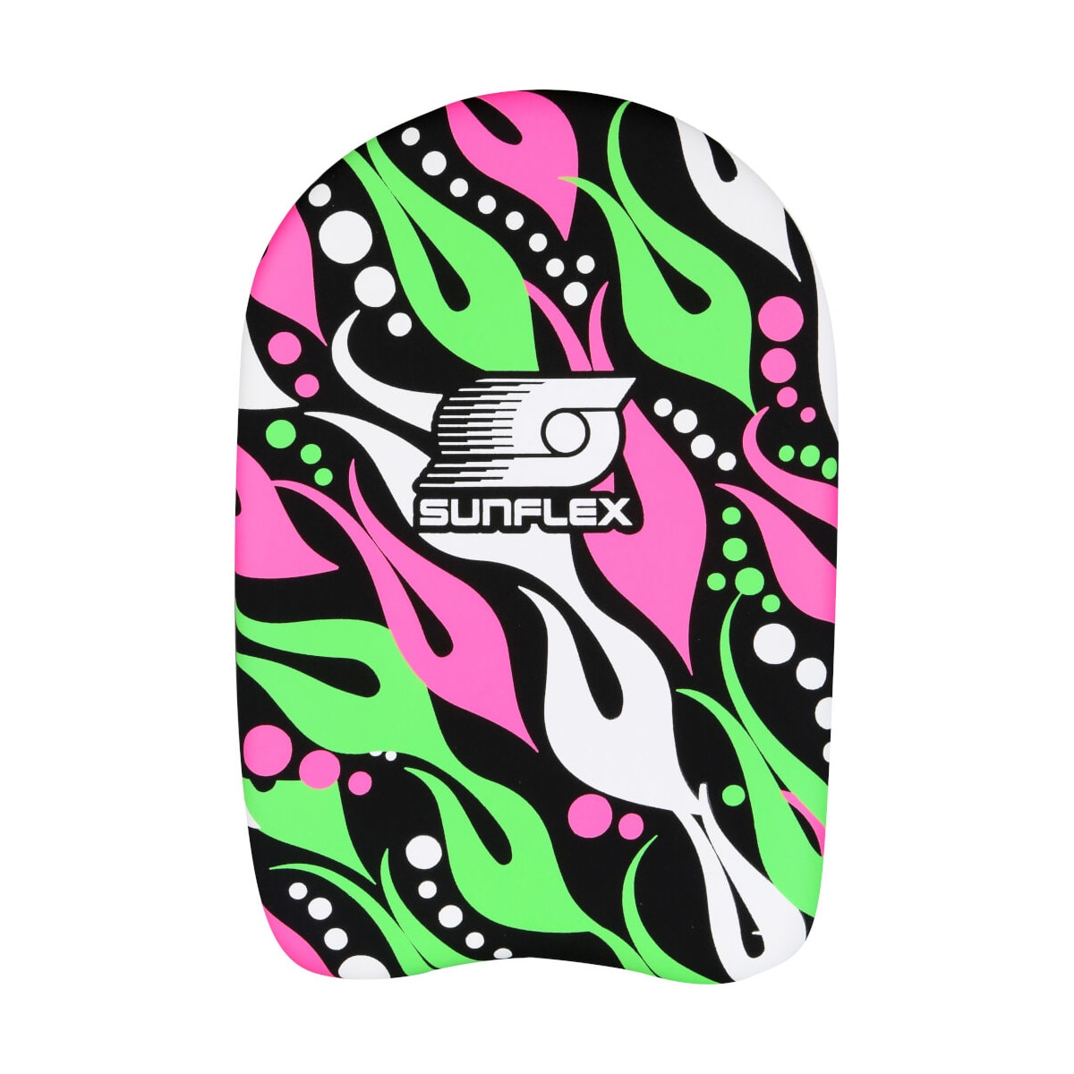 SUNFLEX 74839 - Schwimmbrett mit flexiblen Schaumkern, Schwimmhilfe  pink/gr&uuml;n - Bild 1