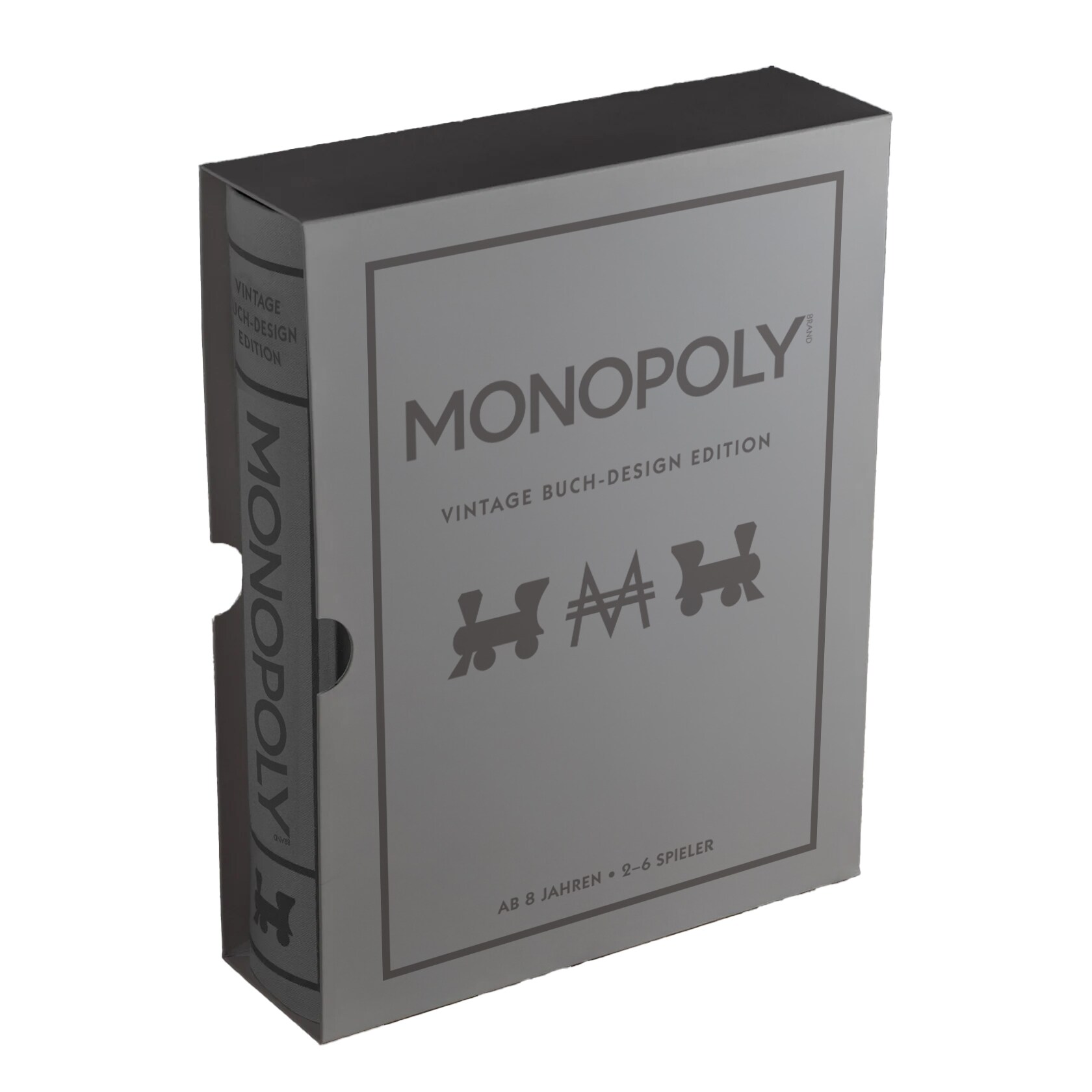 Monopoly Vintage Buch-Design Edition klassisches Brettspiel Retro - Bild 1