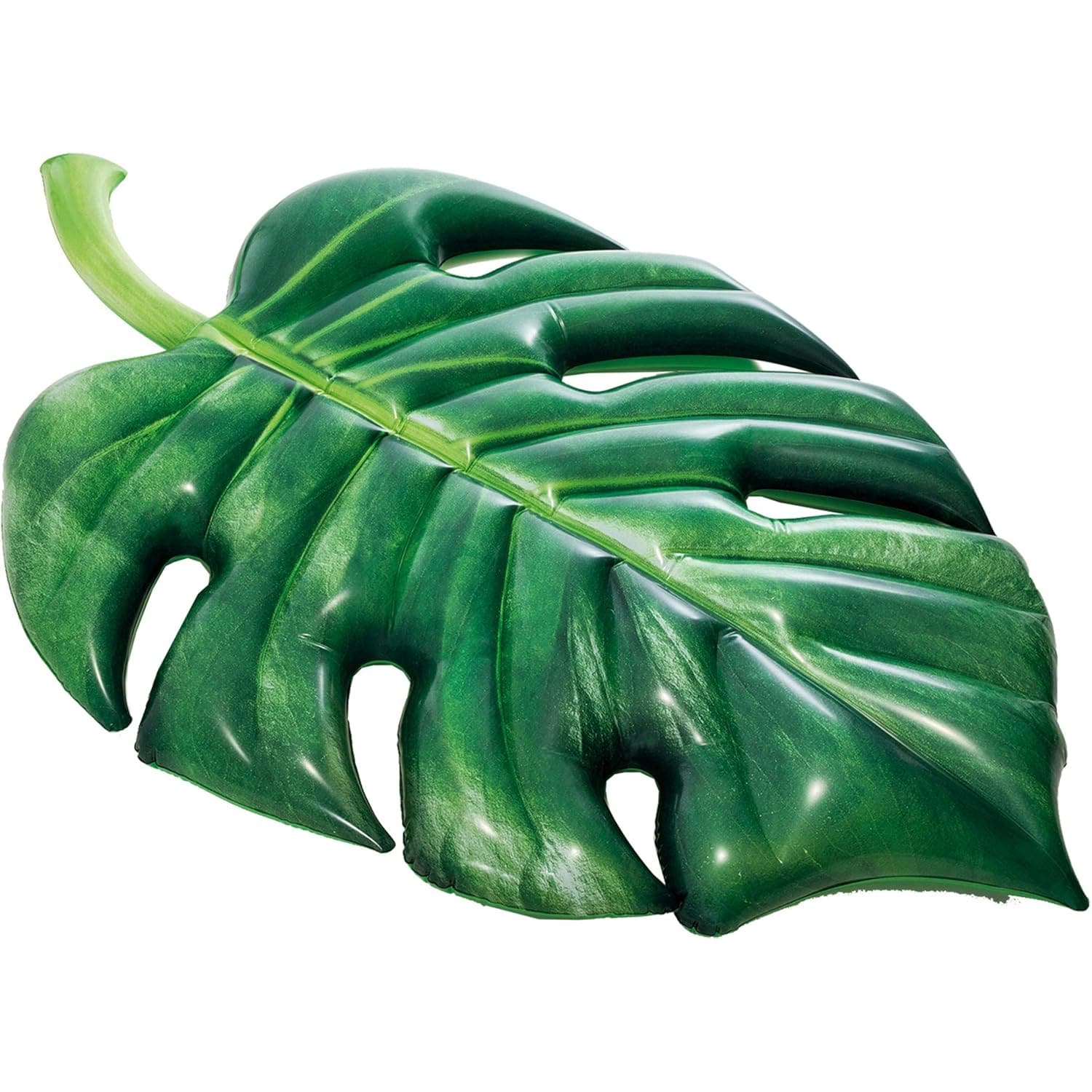 INTEX 58782EU Luftmatratze Palm Leaf 213x142cm Pool Matte Aufblasbar Tropisch Gr&uuml;n - Bild 1