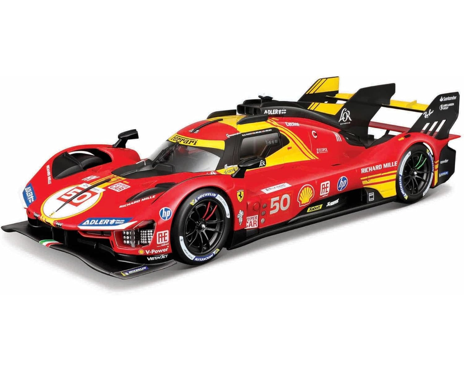 Bburago 18-16303 - Modellauto - Ferrari 499P LMH #50 '24 (Ma&szlig;stab 1:18) Sammler Auto Motorsport - Bild 1