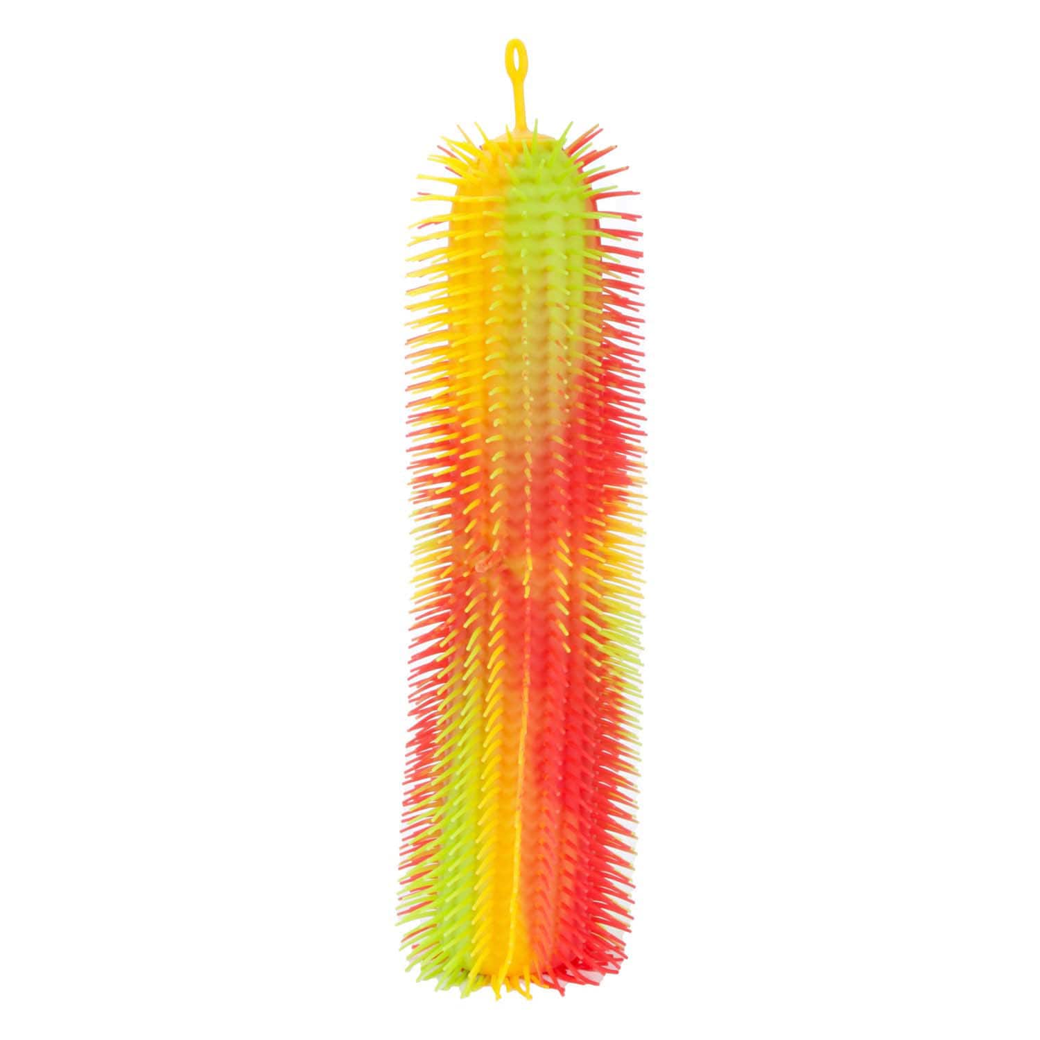 Toi-Toys PUFFERZ Rainbow 50&nbsp;cm &ndash; Bunte Pufferfigur, Stressball & Fidget Toy orange/gelb/rot - Bild 1