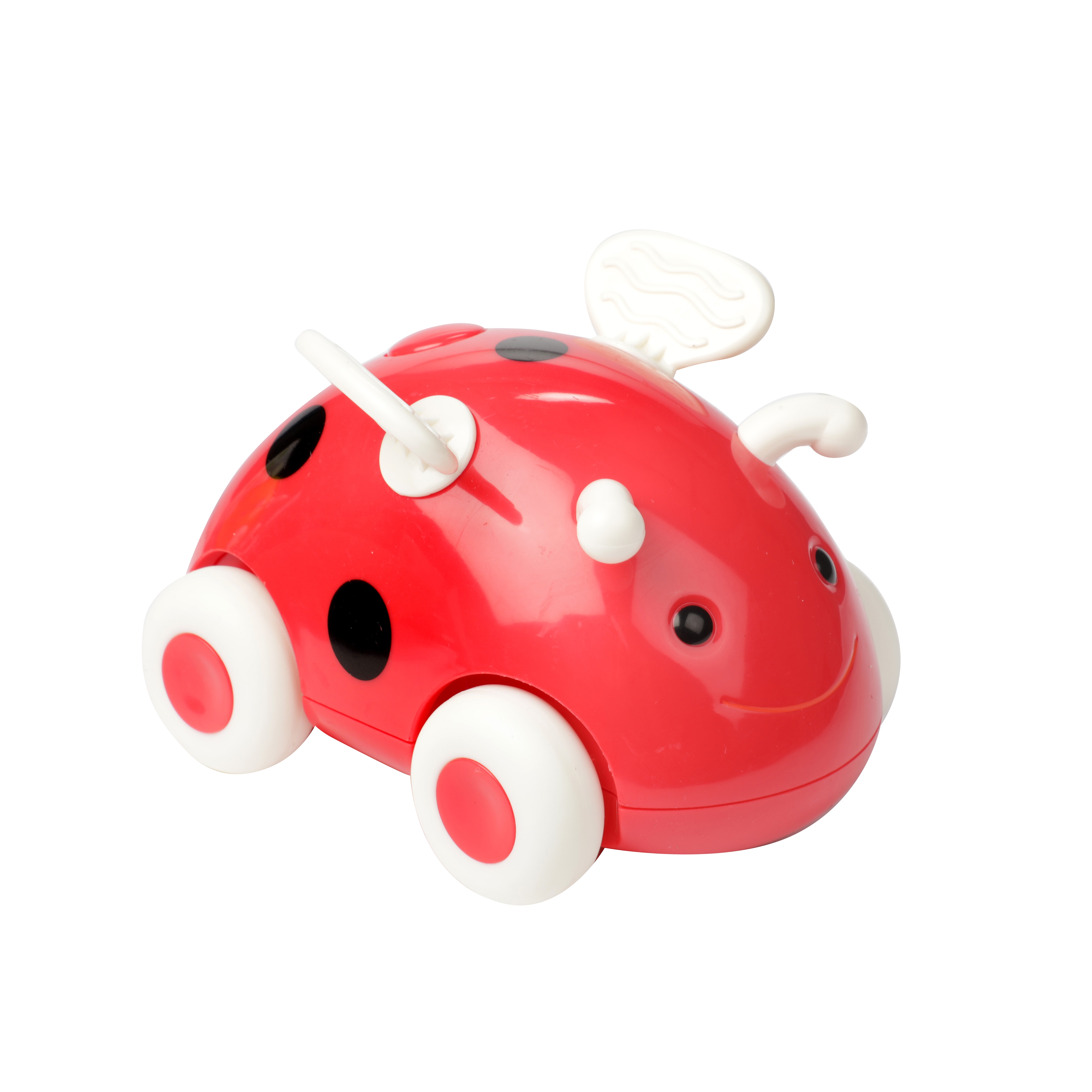 Toi-Toys - LITTLE STARS Baby Insektenauto &ndash; Friktion, Licht & Sound, 6+ Monate Marienk&auml;fer - Bild 1