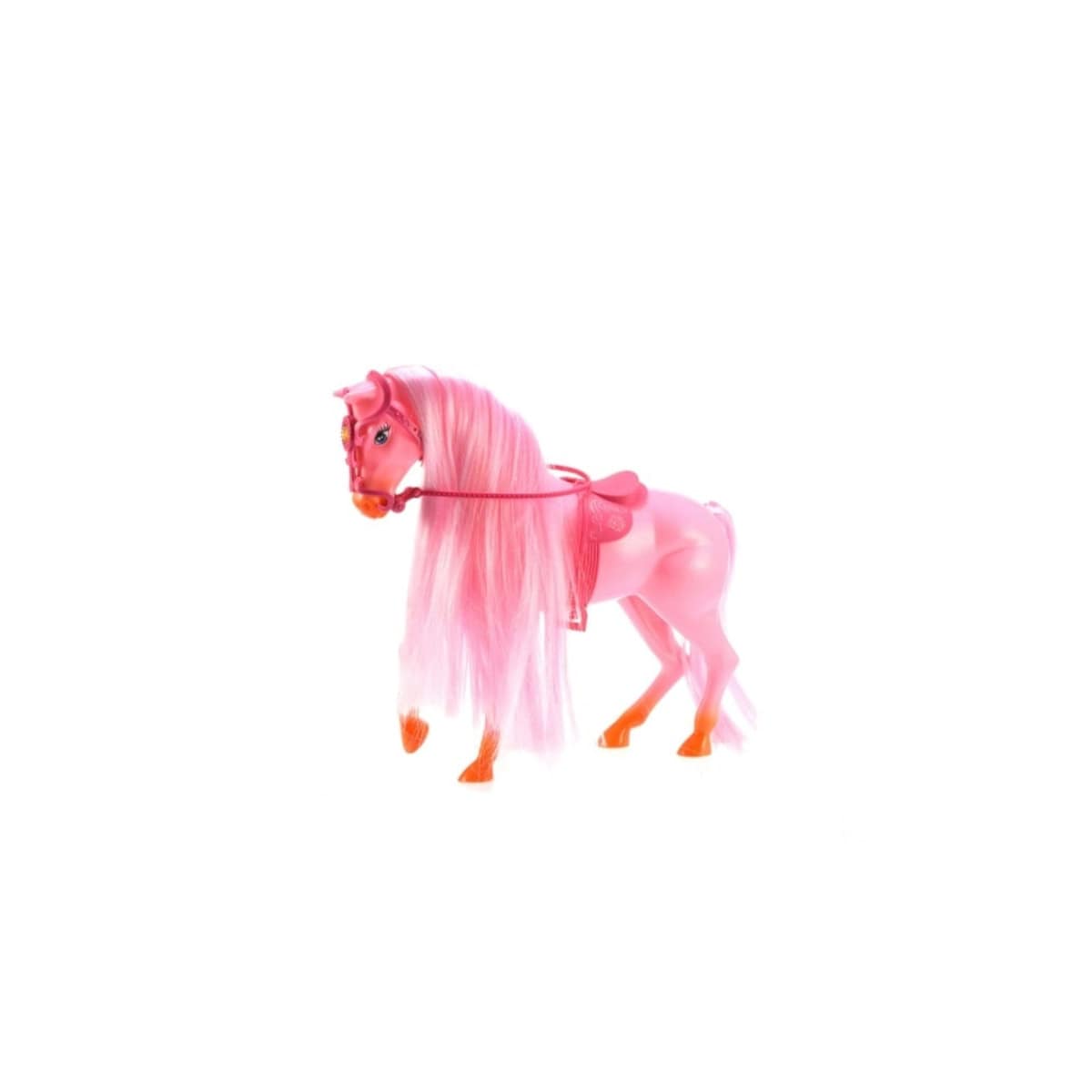 Toi-Toys LAUREN Paradiespferd mit Haarb&uuml;rste zum K&auml;mmen & Stylen Puppen Pferd rosa - Bild 1