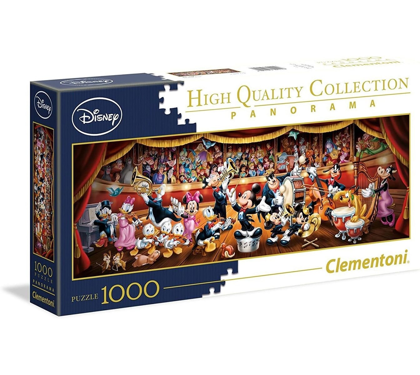 Clementoni Panorama Puzzle Disney Orchester 1000 Teile Kinder Erwachsene Puzzlespa&szlig; Kreativ - Bild 1