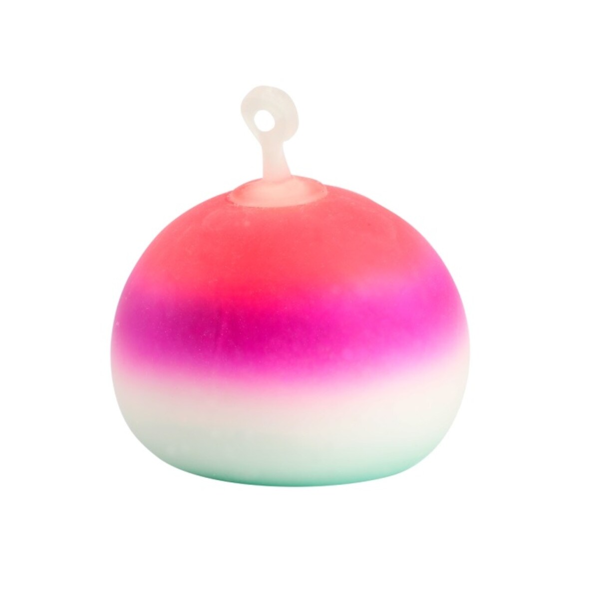 Toi-Toys Anti-Stress Ball Pufferball Squeeze Regenbogenfarben bunt Kinder Erwachsene Stressabbau pink - Bild 1
