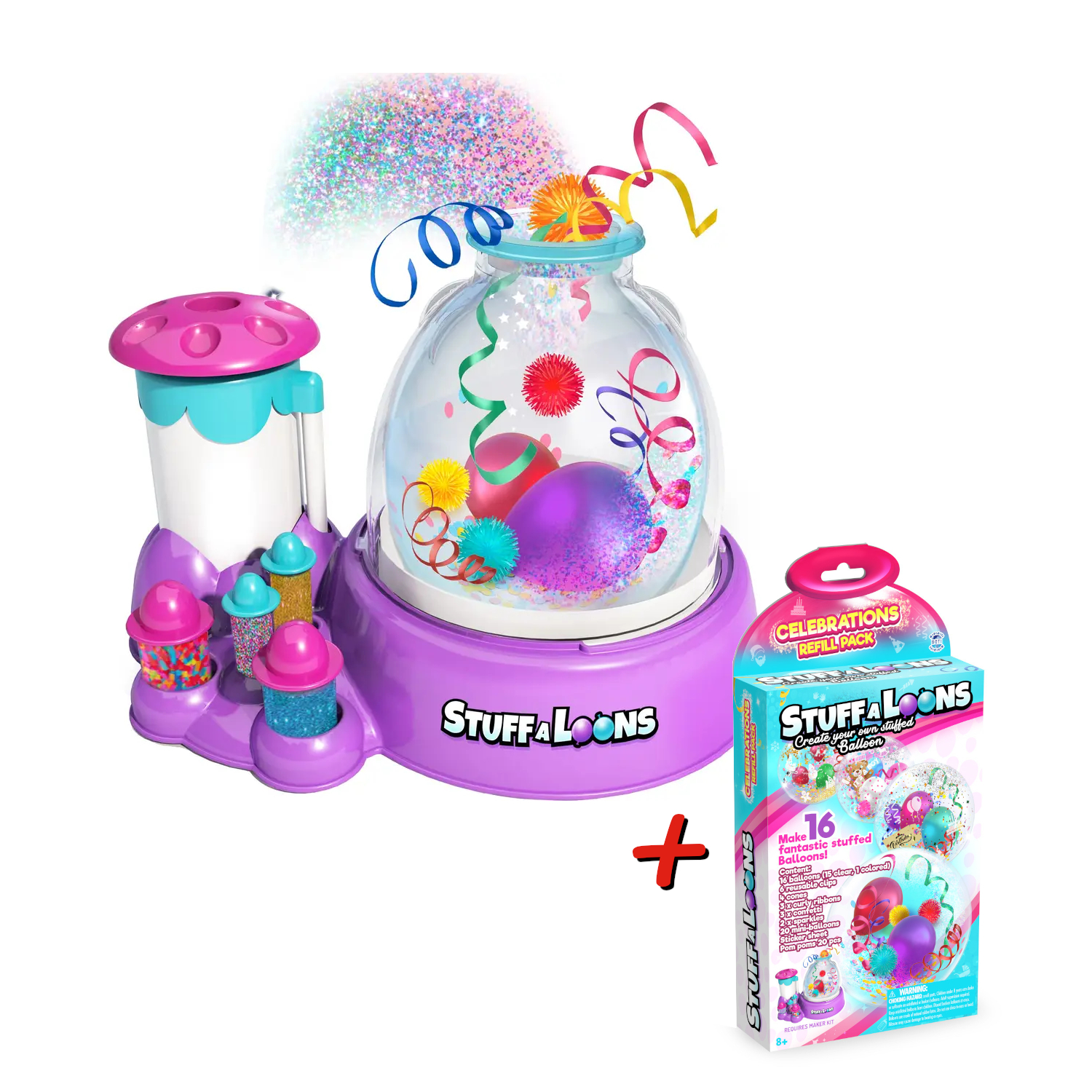 BOTI Stuffaloons Maker Station + Celebrations Refill Pack Komplettset ab 8 J. - Bild 1