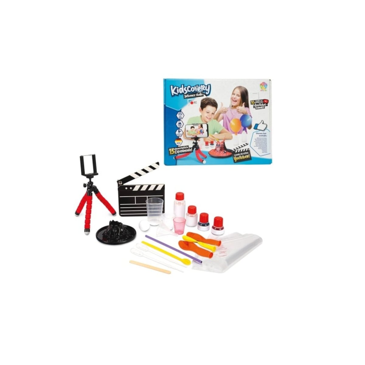 Toi-Toys KIDSCOVERY Experiment Influence Studio Set XL Kinder Kreativset Wissenschaft - Bild 1