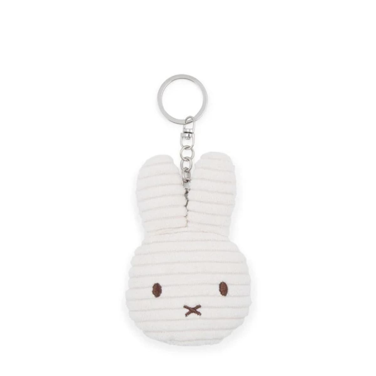 Miffy Cord-Schl&uuml;sselanh&auml;nger Wei&szlig; 10&nbsp;cm Pl&uuml;sch Schl&uuml;sselband Tasche Kinder Geschenk - Bild 1