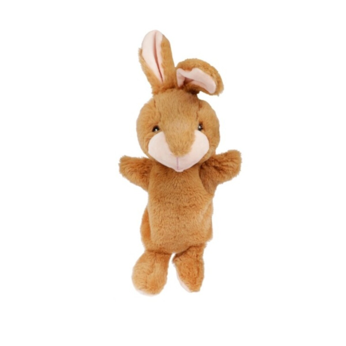 Toi-Toys PLUSH Handpuppe Pl&uuml;sch-Tier Kuscheltier Kinder Spielzeug Rollenspiel Puppenspiel Hase - Bild 1