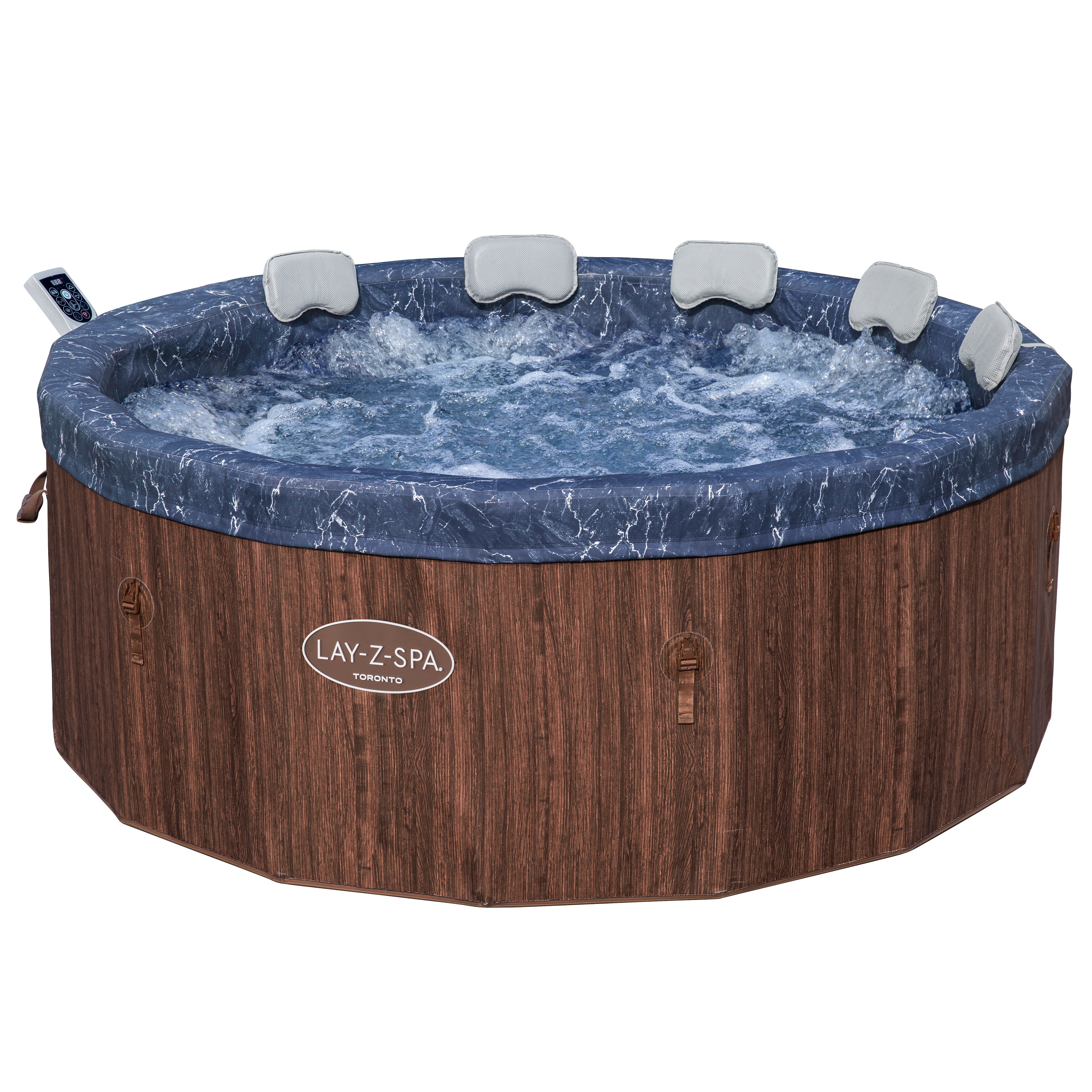 Bestway Whirlpool LAY-Z-SPA Toronto AirJet  mit App Steuerung f&uuml;r 7 Personen 6001W - Bild 1