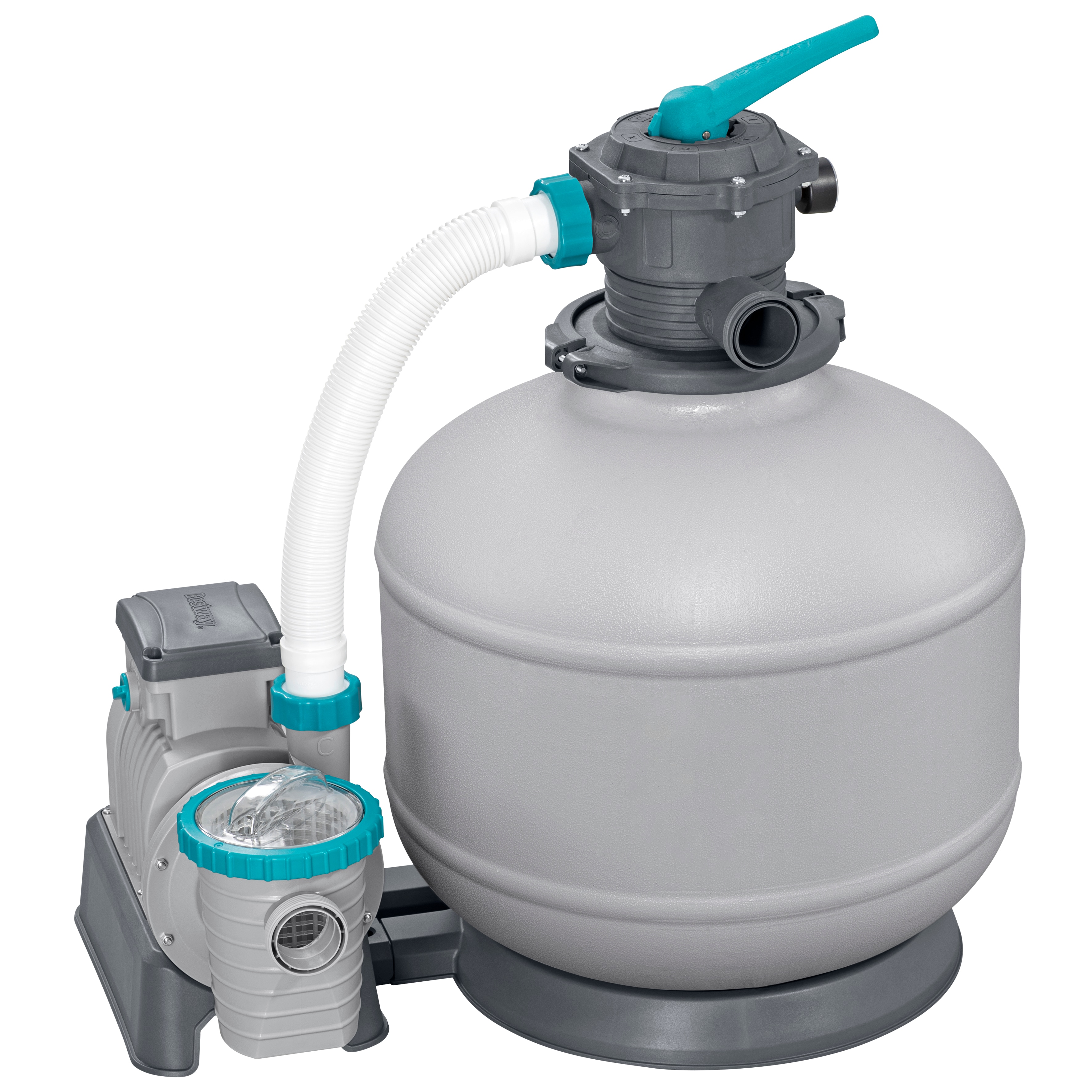 Bestway Sandfilteranlage Sandfilterpumpe 11355l/h Pool Filteranlage mit Timer - Bild 1