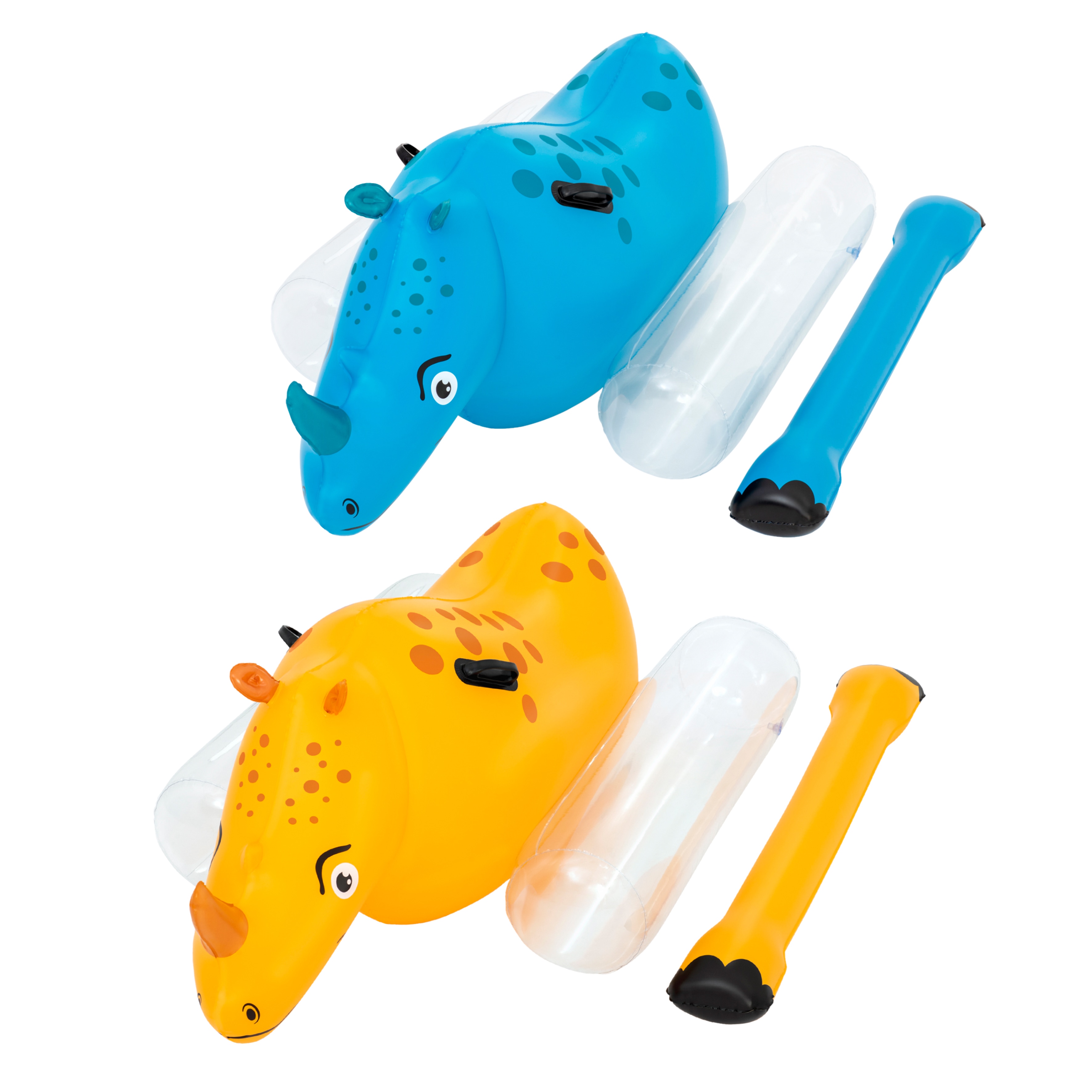 Bestway Poolspiel Nashorn Kinder Wasser Spielzeug 148cm f&uuml;r 2 Personen Poolspiel - Bild 1