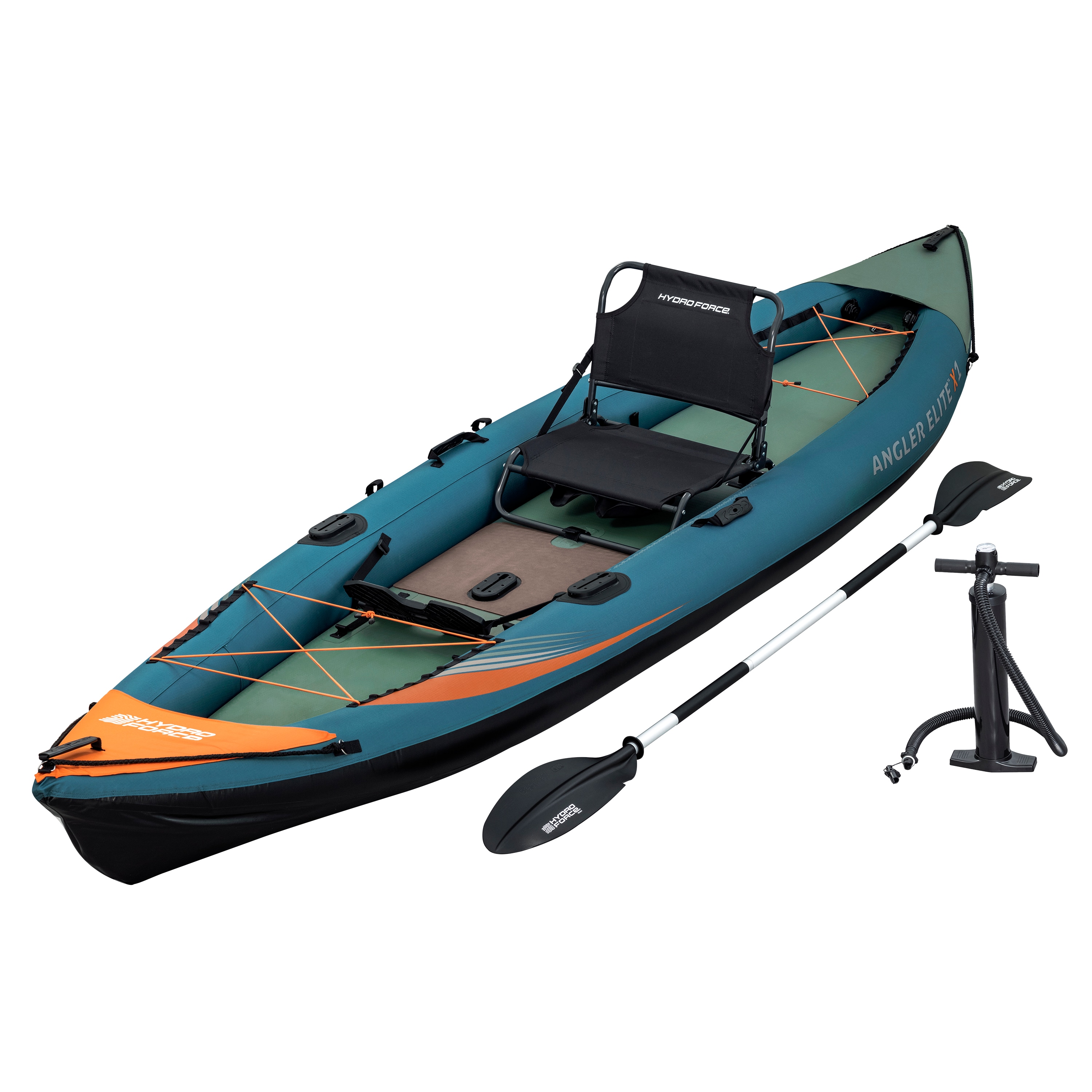 Bestway 65197 Hydro Force Angler Elite Angelkajak Set mit Sitz 380 cm Kayak - Bild 1