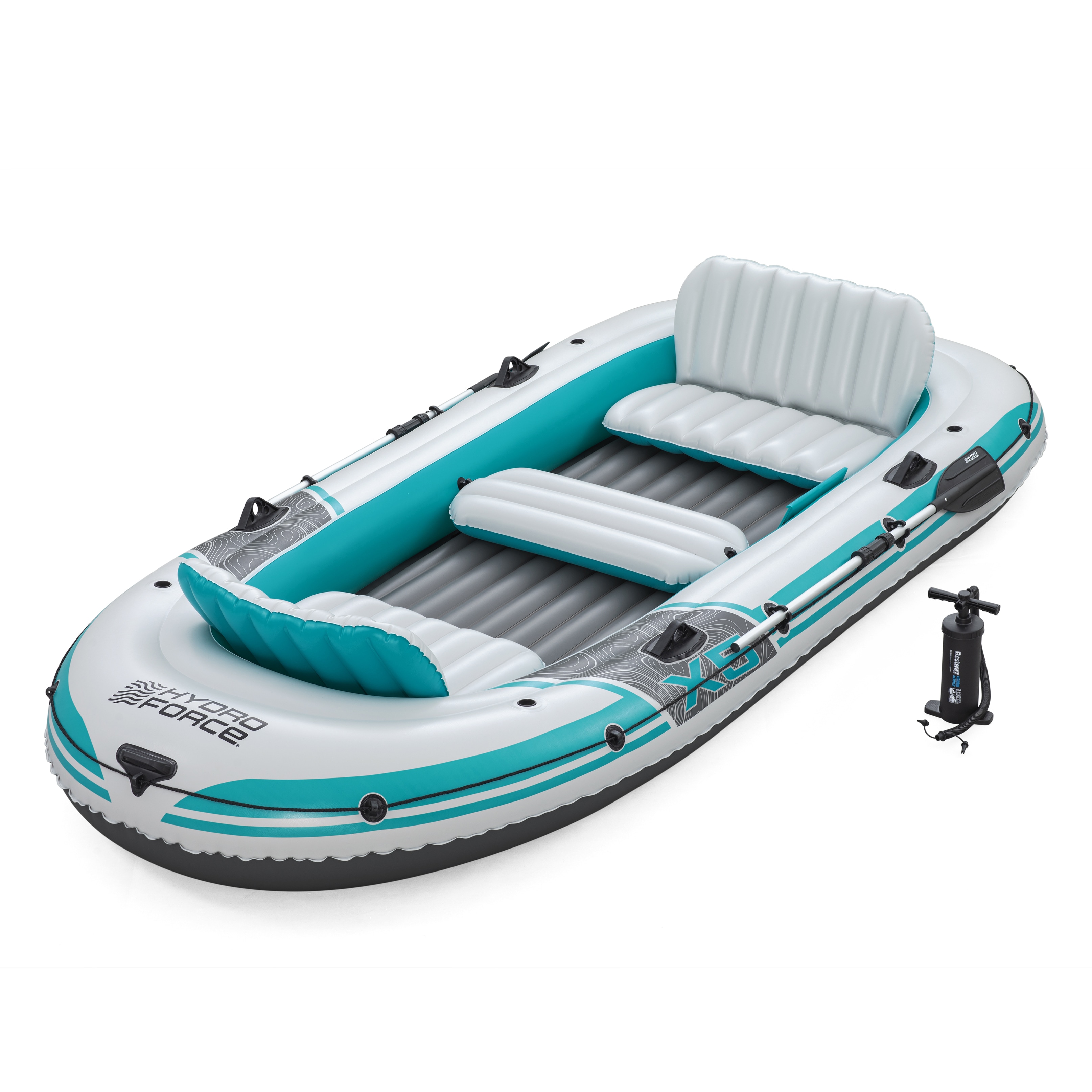 Bestway Hydro Force Adventure Elite X5 Schlauchboot Set f&uuml;r 5 Personen Boot - Bild 1