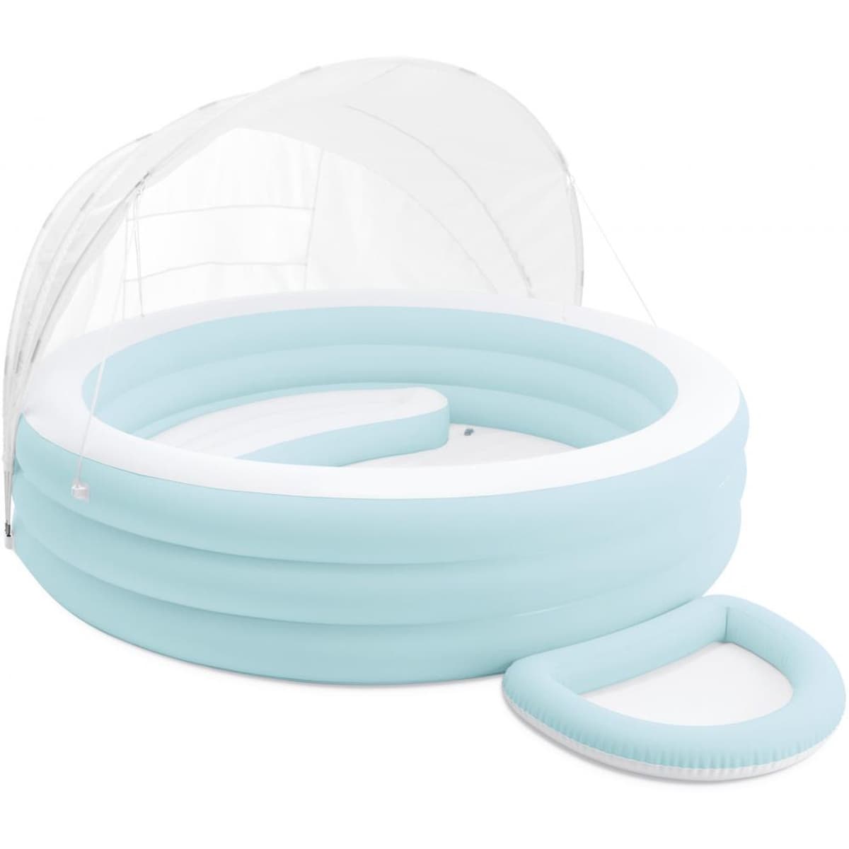 INTEX 57195NP Planschbecken Swimcenter Canopy Lounge aufblasbarer Pool mit Sonnendach - Bild 1