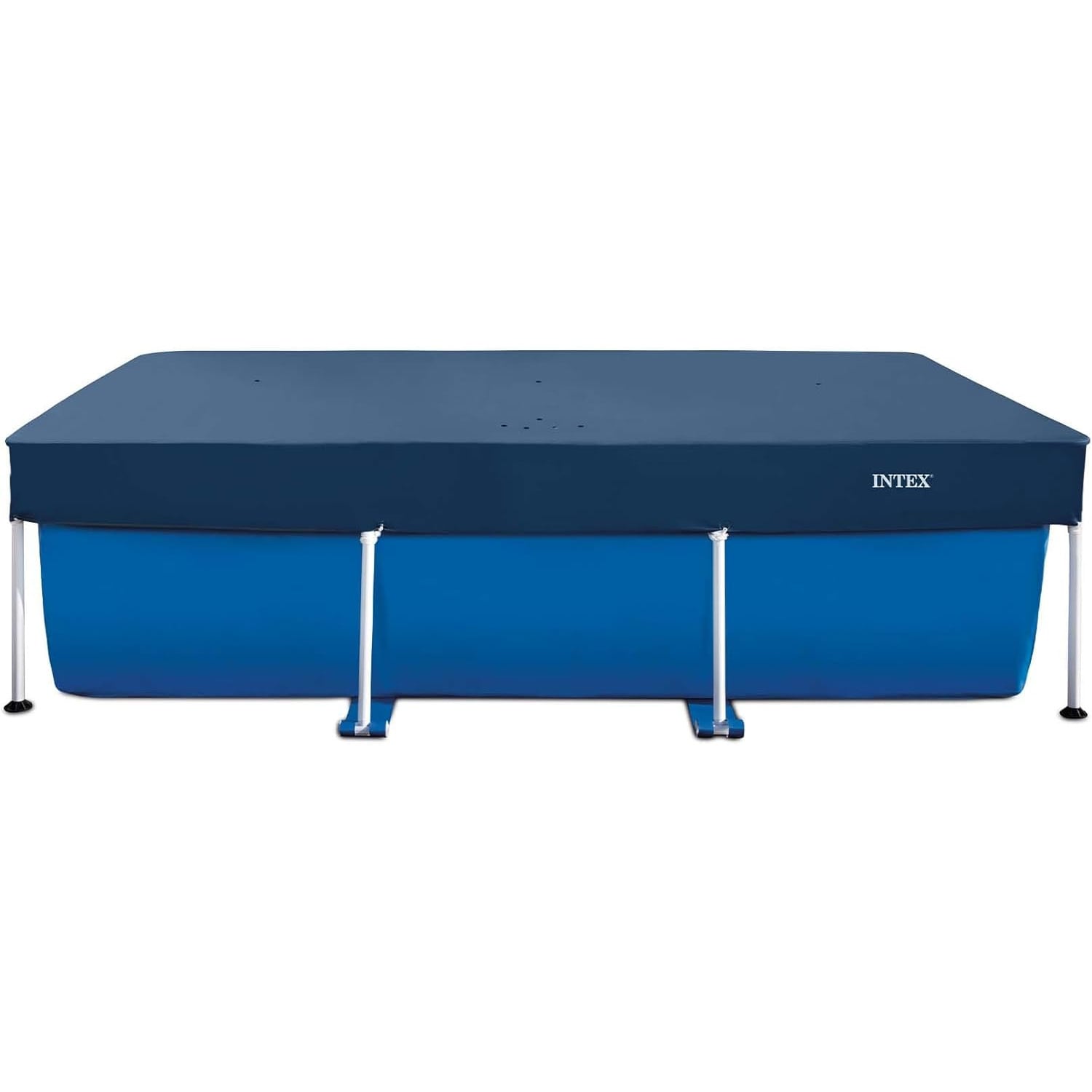 INTEX 28078 Pool Abdeckplane Deluxe rechteckig 300x200cm Schutzplane Poolabdeckung - Bild 1