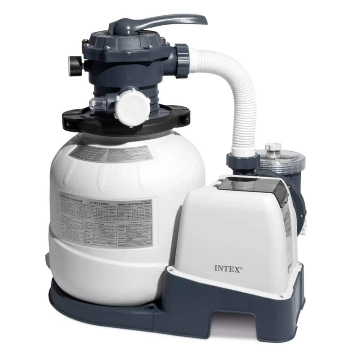 INTEX 26656GS - Sandfilterpumpe - RCD SX2100 Poolfilter Filterpumpe 7,9m&sup3;l/h - Bild 1