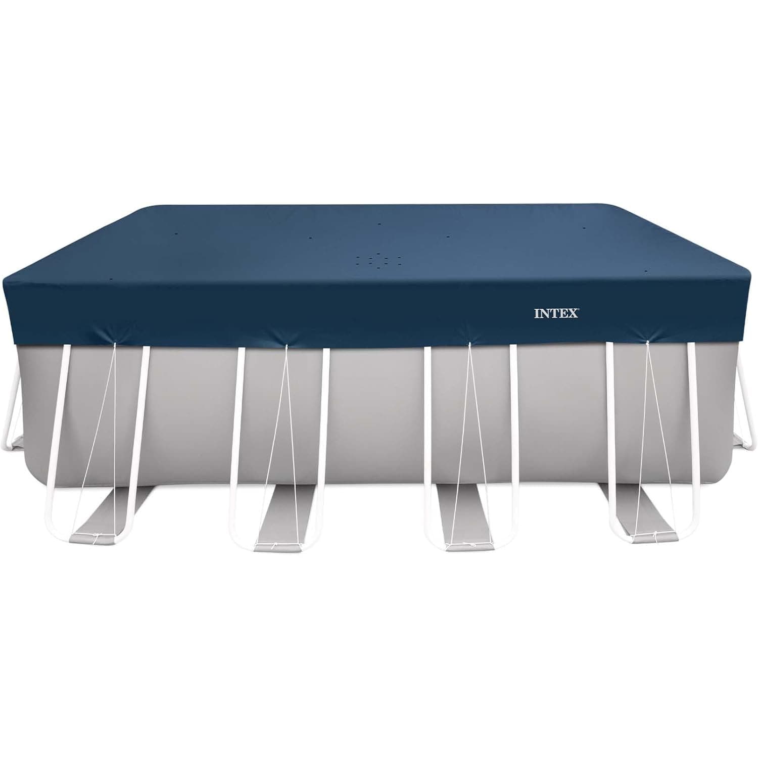 INTEX Pool Abdeckplane 400x200cm rechteckig Deluxe mit 20cm &Uuml;berhang 28079 - Bild 1