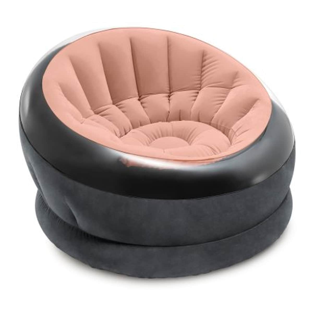 INTEX Empire Chair aufblasbarer Komfort Sessel f&uuml;r Innen und Au&szlig;en Sitzkissen sitzen Lounge rosa - Bild 1