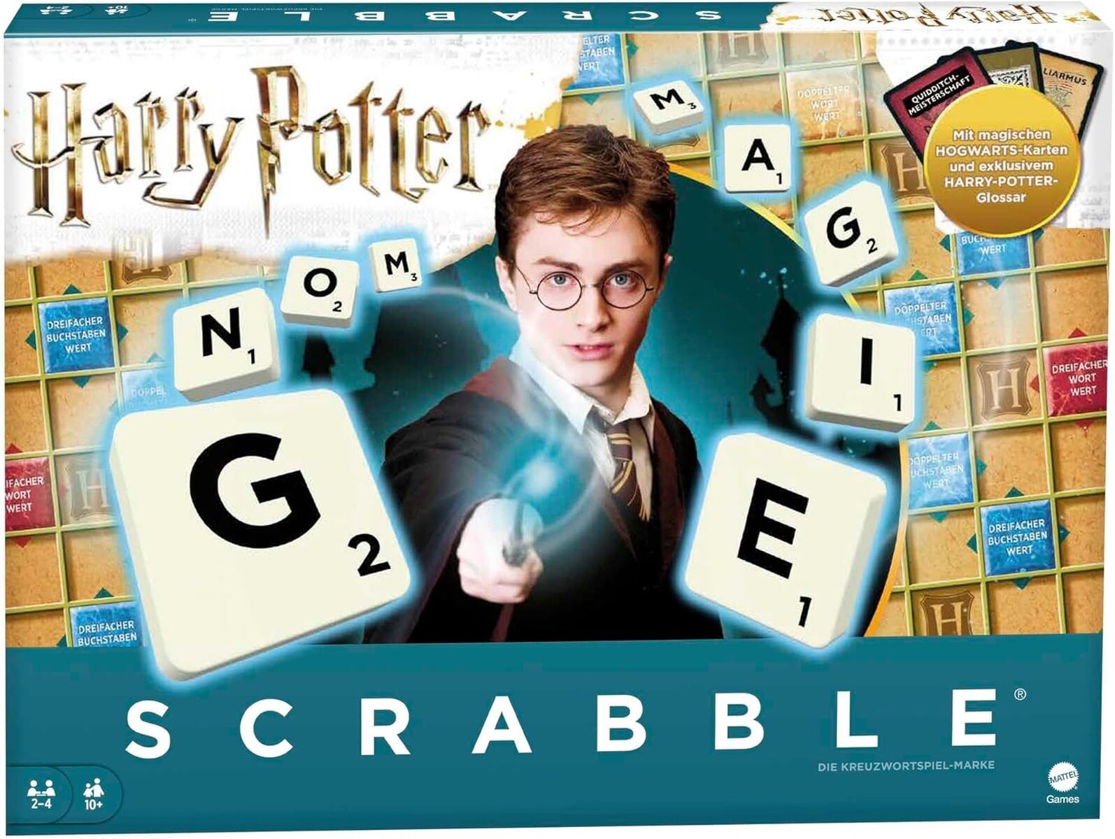 Mattel Scrabble Harry Potter Brettspiel W&ouml;rterspiel - Bild 1