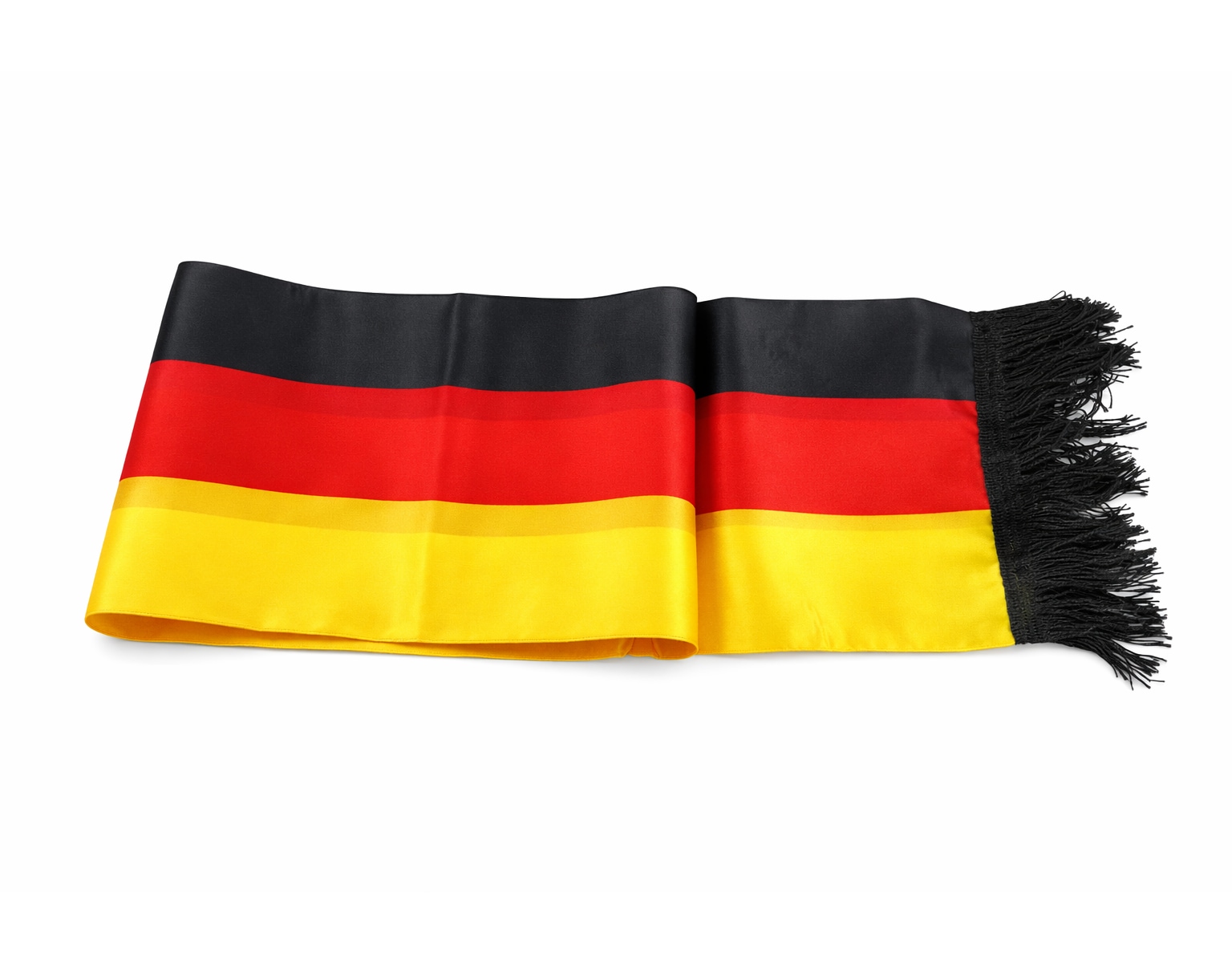 Deutschland Schal Polyester Fanartikel Fu&szlig;ball EM WM Schwarz Rot Gold Zubeh&ouml;r 