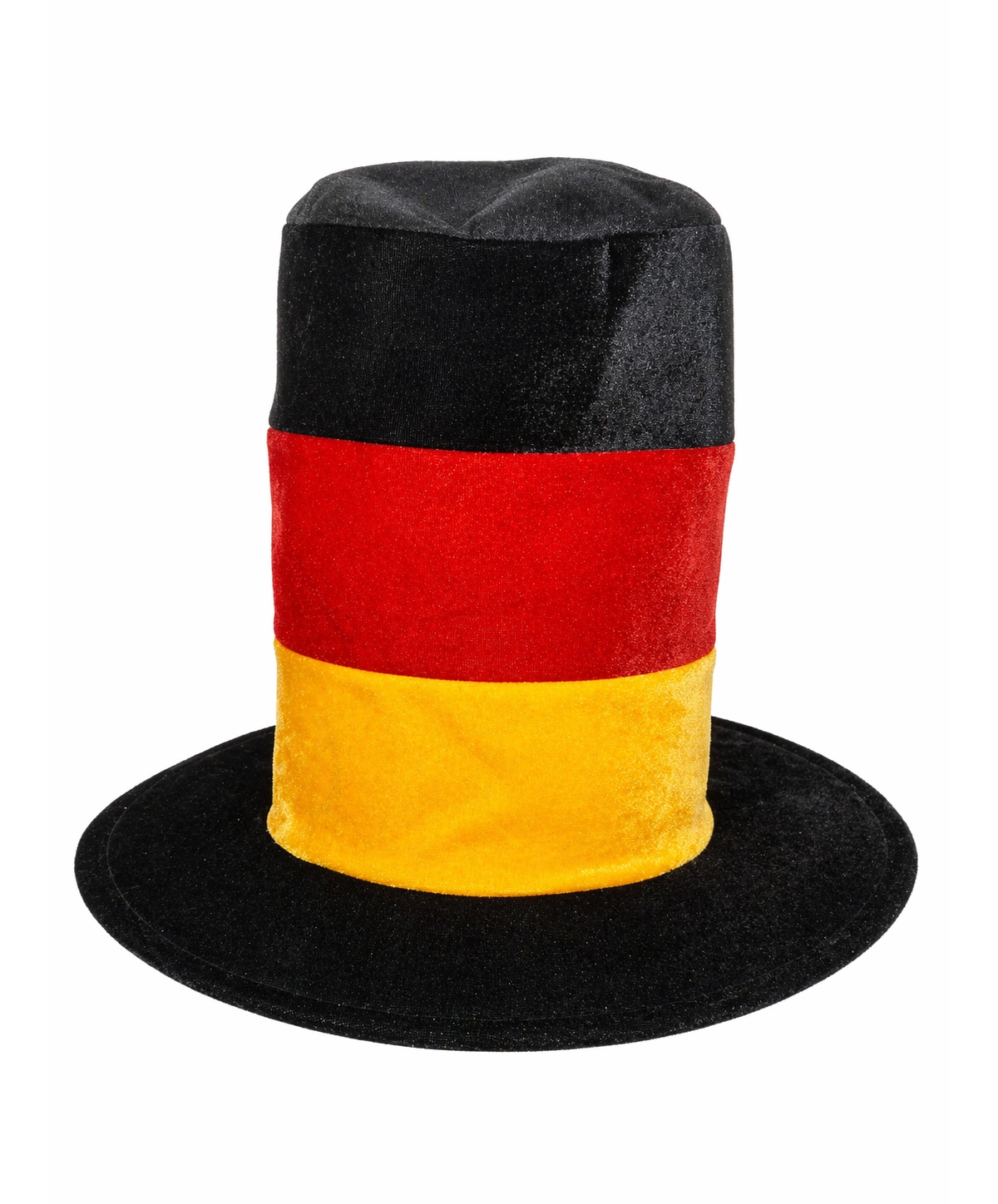 Deutschland Zylinderhut Fanhut Hut Schwarz Rot Gold EM WM Karneval Fu&szlig;ball 