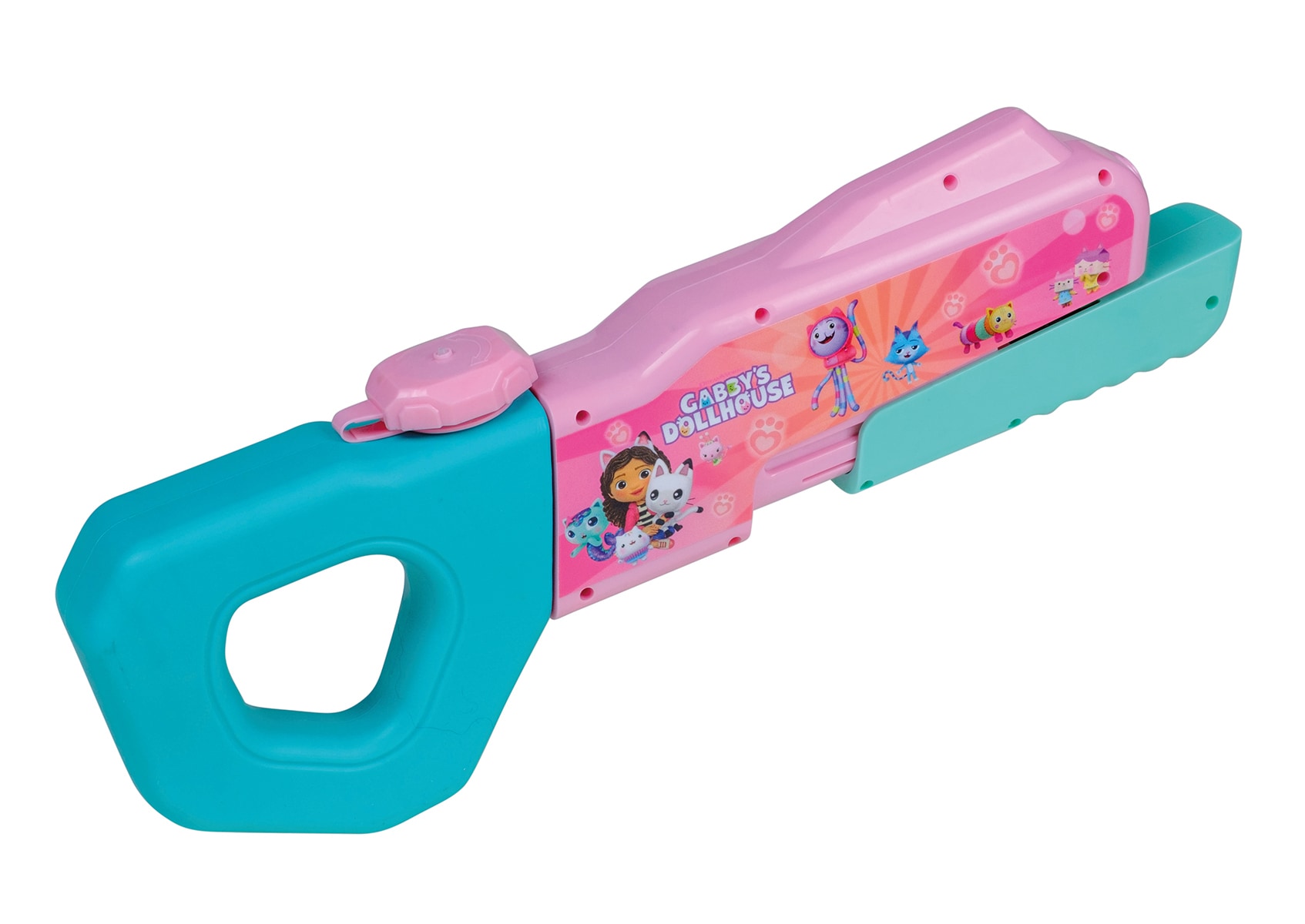 Gabby's Dollhouse Wasserpistole Kinder Wasserblaster Wasserspritze 33cm Garten - Bild 1