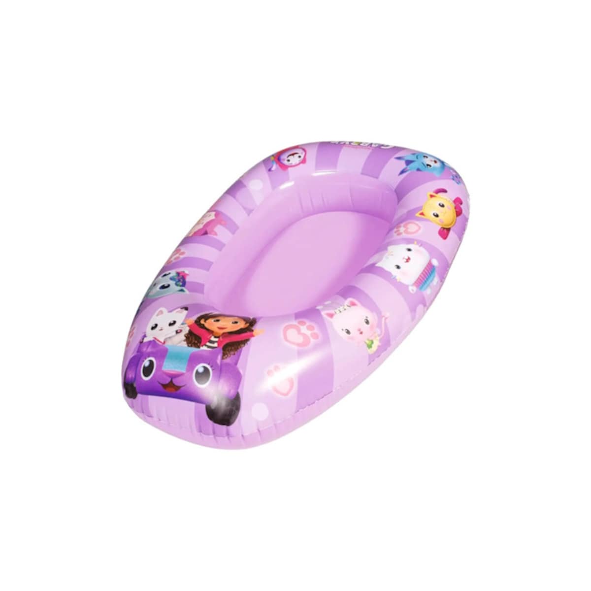 Gabby's Dollhouse Kinderboot aufblasbar Poolboot 80x54cm Boot Schiff Kinder - Bild 1