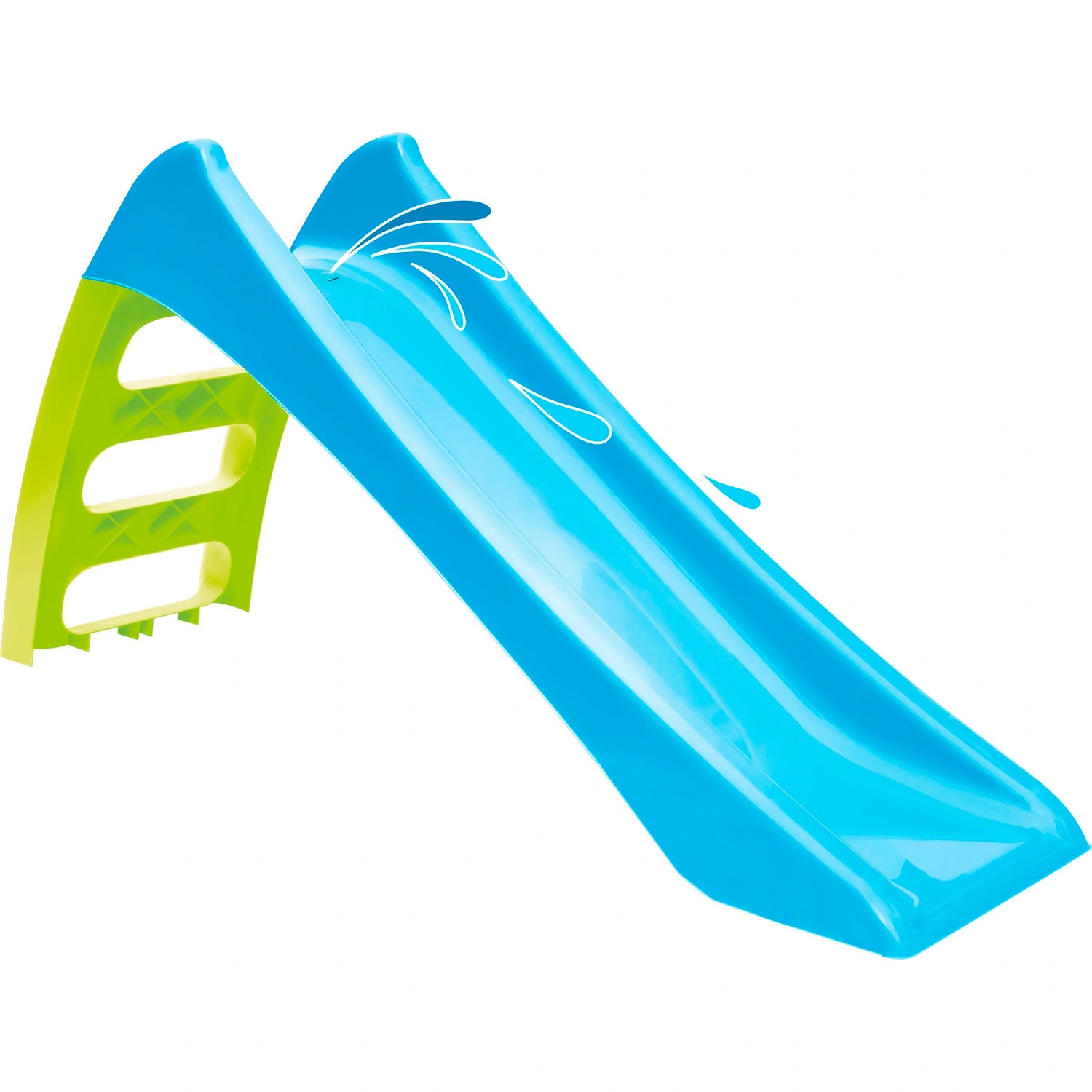 Happy People 74400 - Kinderrutsche (16x62,5x36cm) Gartenrutsche Rutsche Slide freistehend Rutschbahn blau - Bild 1