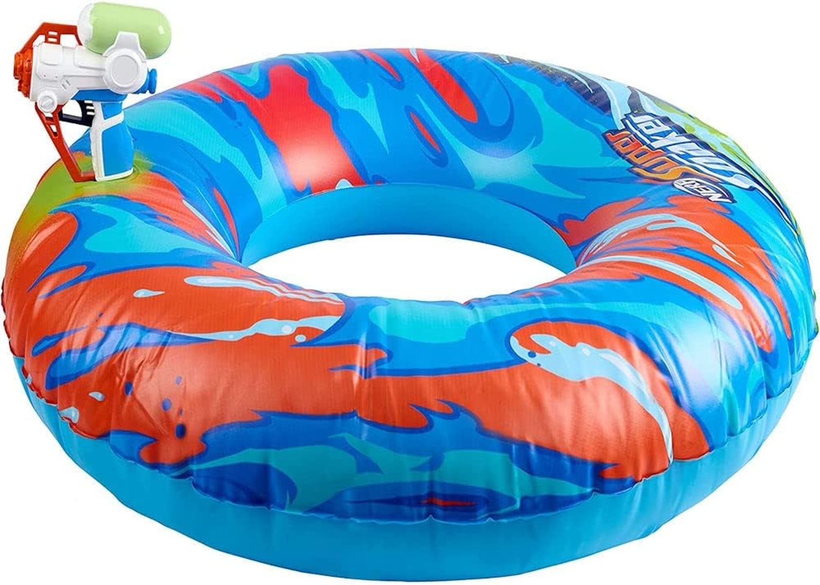 Hasbro Nerf Super Soaker Hydro Battle Cruiser Schwimmring mit Wasser Blaster f&uuml;r Pool und Sommer - Bild 1
