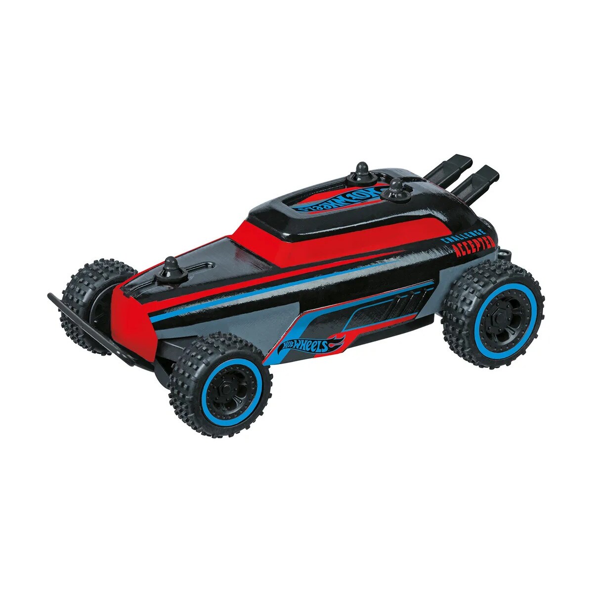Hot Wheels Auto RC Micro Rip Rod 1:28 Kinder Spielzeug ferngesteuertes Fahrzeug schwarz - Bild 1
