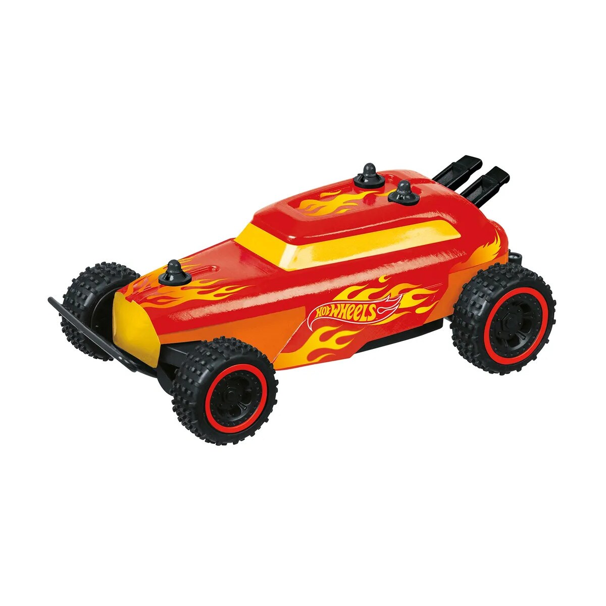 Hot Wheels Auto RC Micro Rip Rod 1:28 Kinder Spielzeug ferngesteuertes Fahrzeug rot - Bild 1