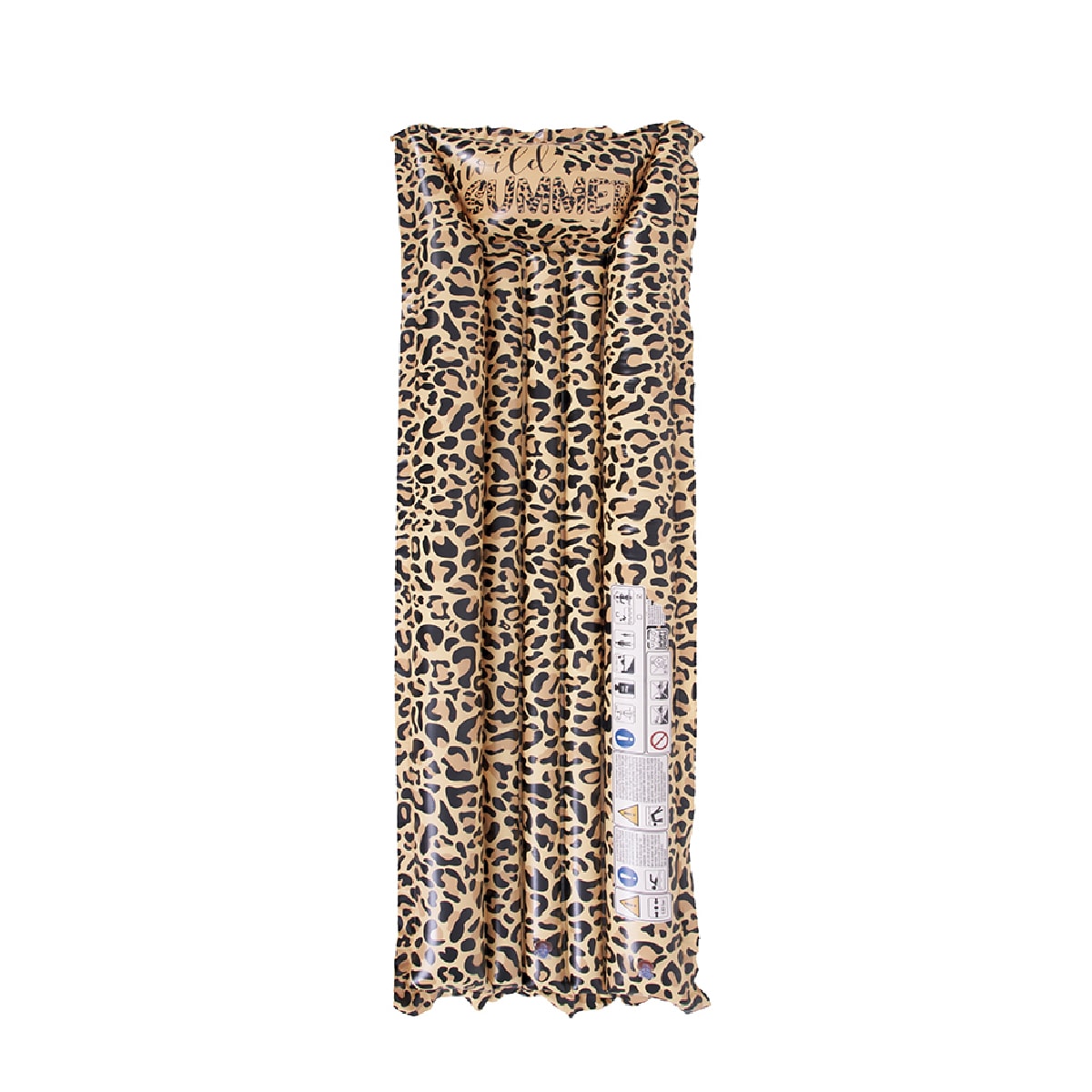 Happy People Wild Summer Luftmatratze 174 x 59 x 18 cm braun - Bild 1