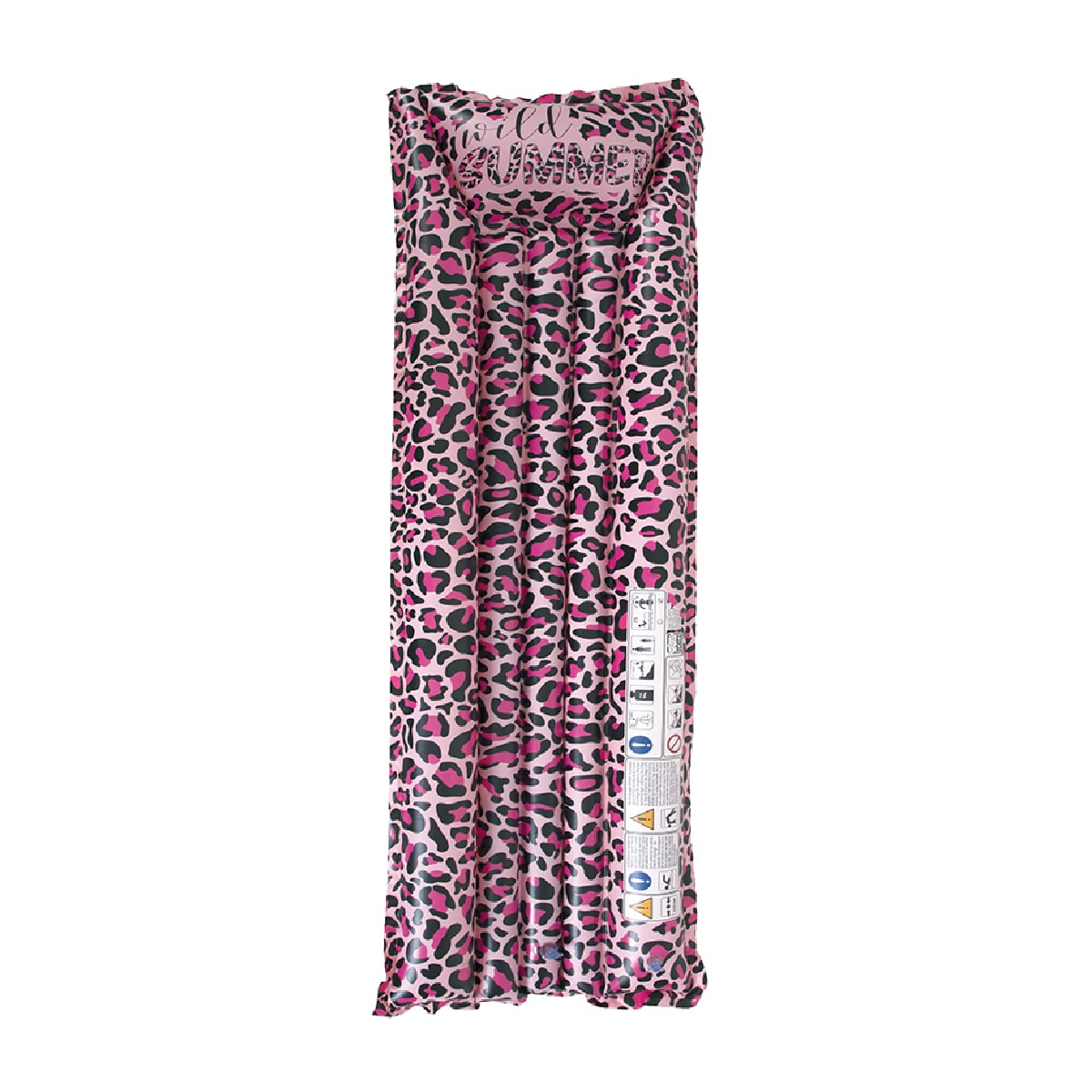 Happy People Wild Summer Luftmatratze 174 x 59 x 18 cm pink - Bild 1