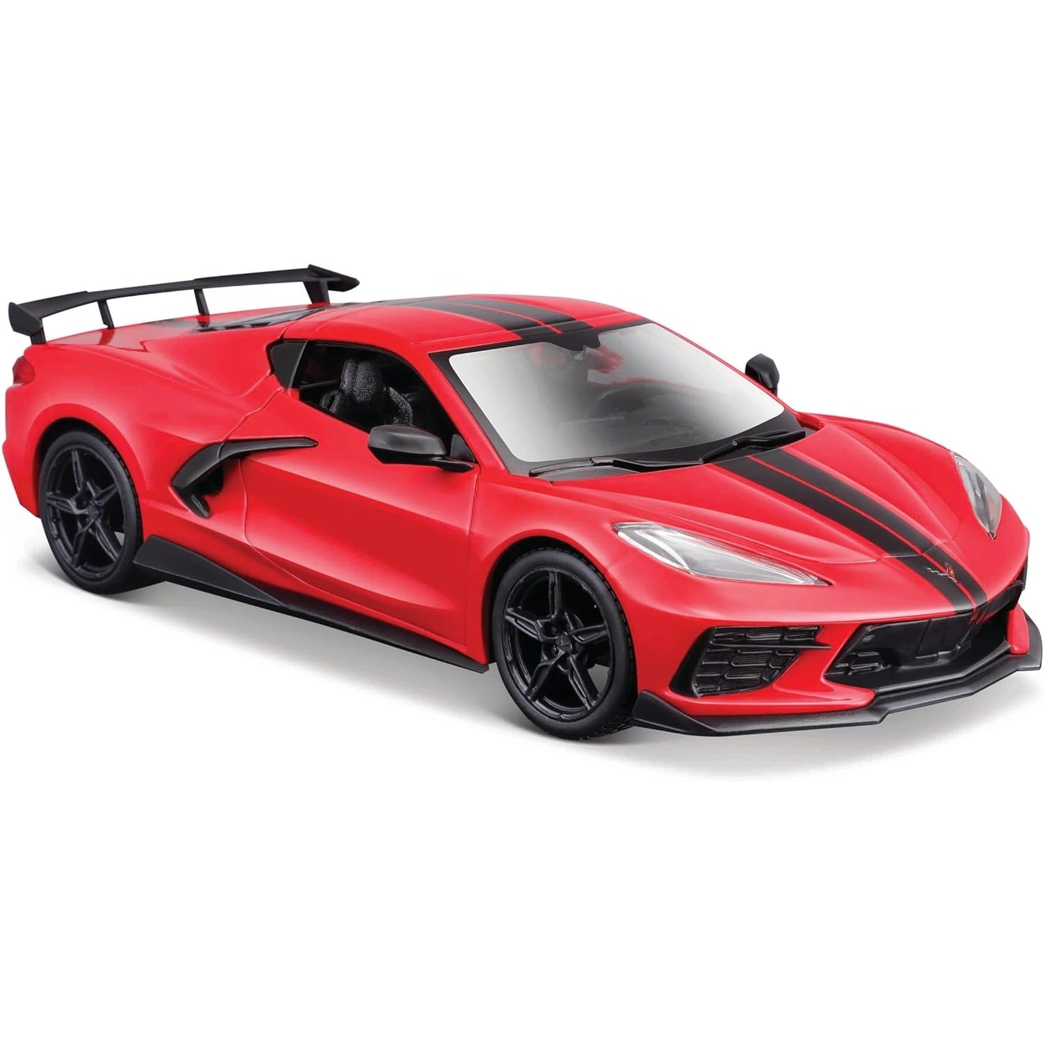 Maisto 1:24 Corvette ZR1 Coupe rot Die Cast Modellauto mit beweglichen T&uuml;ren f&uuml;r Sammler und Auto-Fans - Bild 1