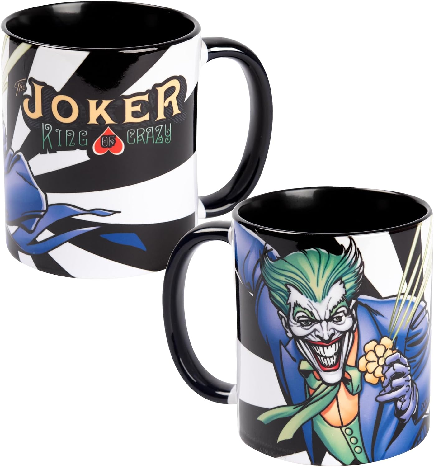 United Labels DC Comics Joker King of Crazy Tasse 320 ml Fanbecher - Bild 1