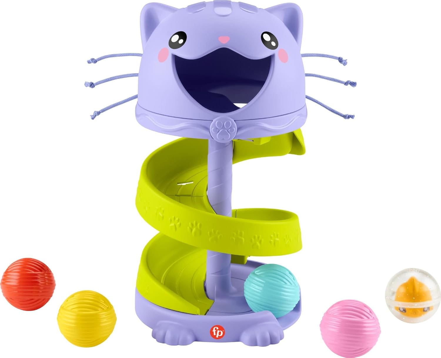 Fisher-Price Perfect Ball Tower Kugelbahn mit 5 B&auml;llen ab 9 Monaten - Bild 1
