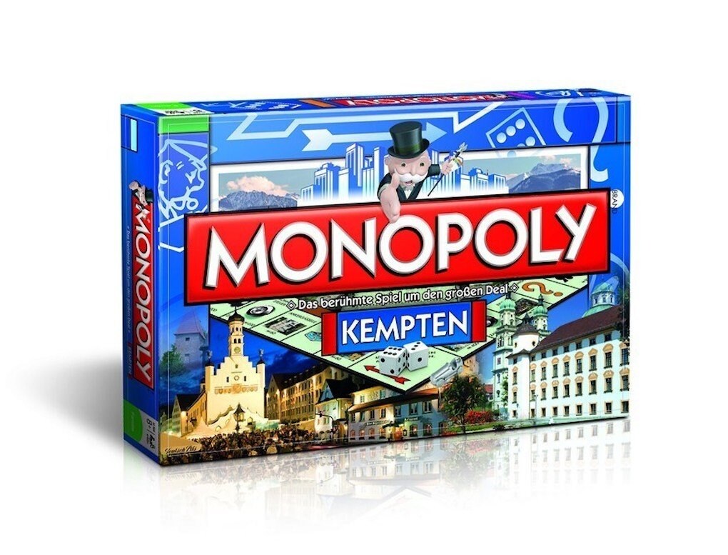 Monopoly Kempten Brettspiel Gesellschaftsspiel - Bild 1