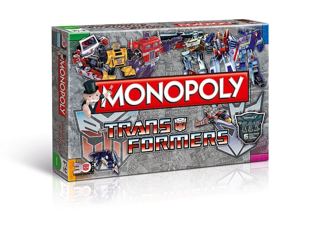 Monopoly Transformers retro Brettspiel Gesellschaftsspiel - Bild 1