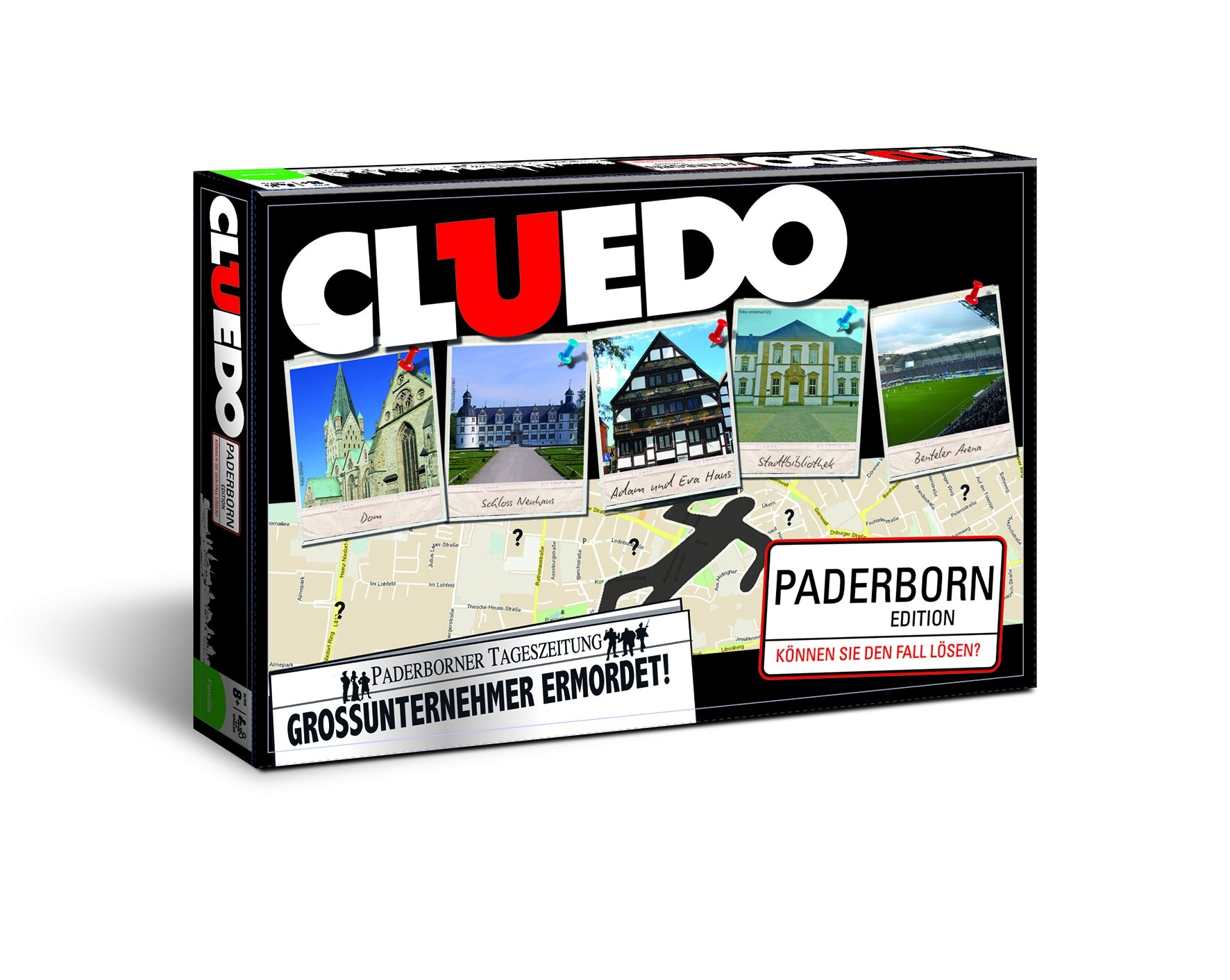 Cluedo Paderborn Brettspiel Gesellschaftsspiel - Bild 1