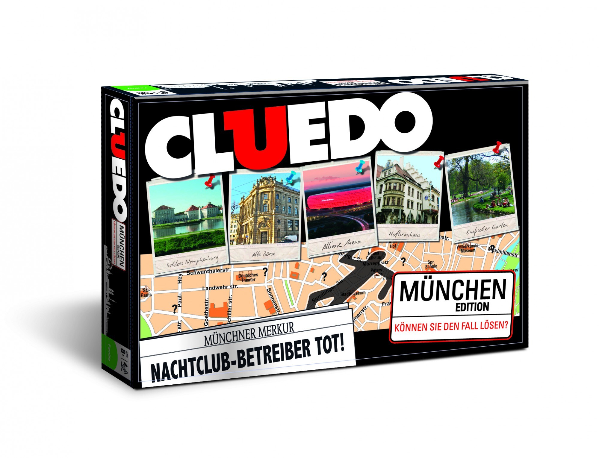 Cluedo M&uuml;nchen Brettspiel Gesellschaftsspiel - Bild 1