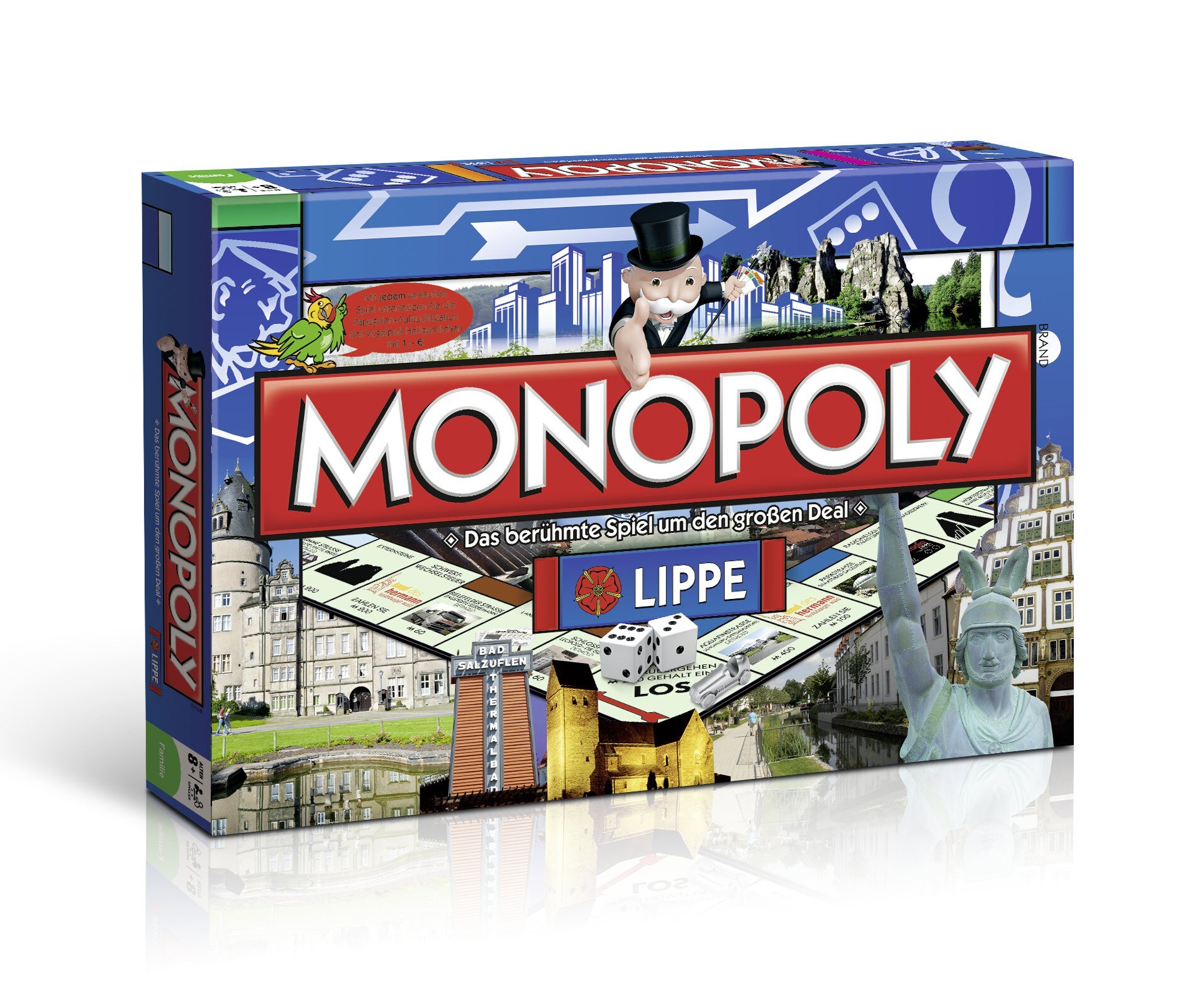 Monopoly Lippe Brettspiel Gesellschaftsspiel - Bild 1