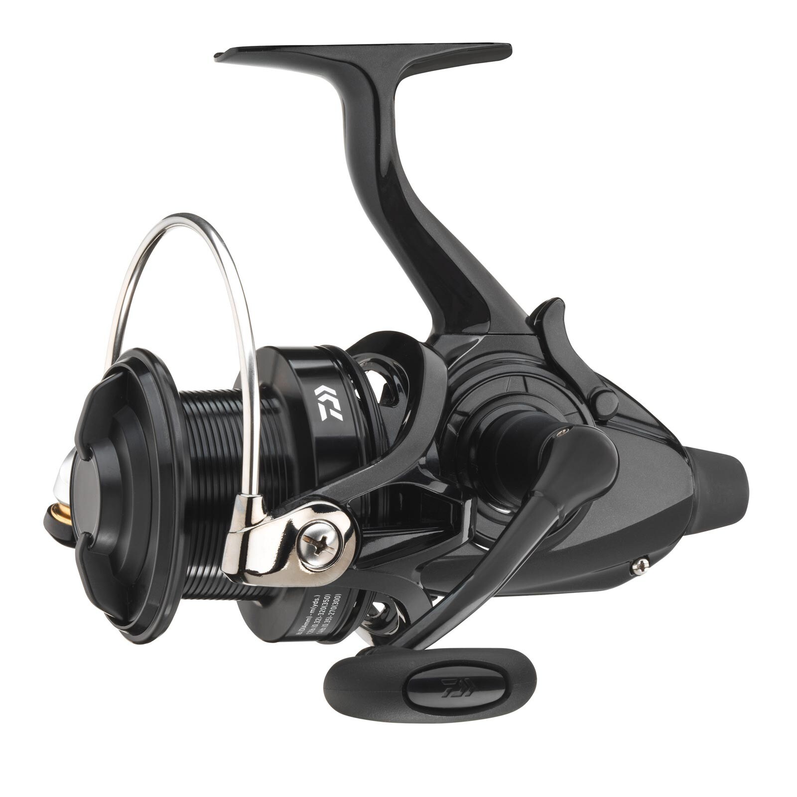 Daiwa Emblem BR 25A schwarz Freilaufrolle - Bild 1