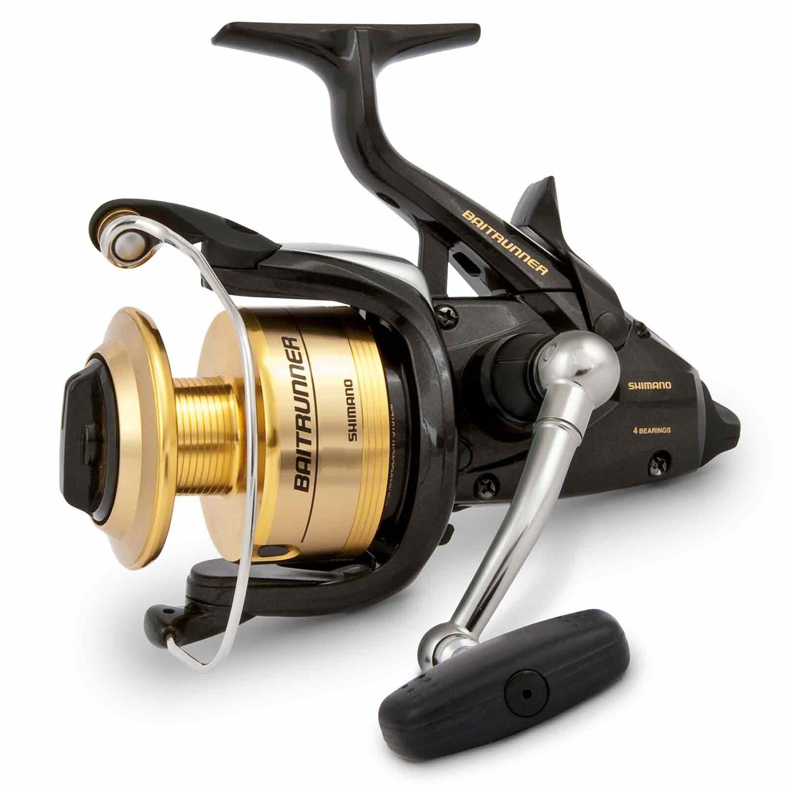 Shimano US Baitrunner 6000D EU flache Kurbel BTR6000D EU Freilaufrolle