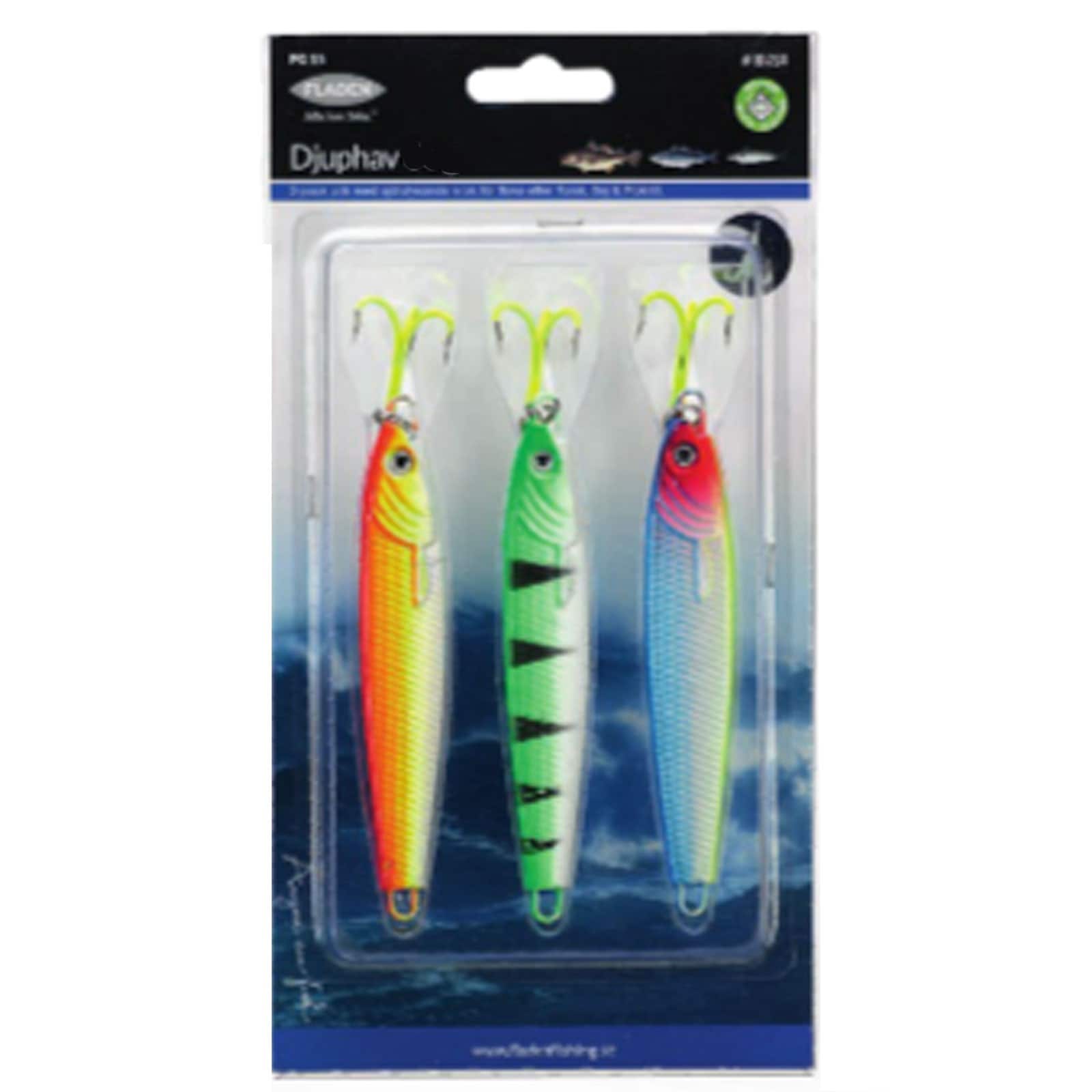 Fladen Set 60g 3 St&uuml;ck Pilker Angelset - Bild 1