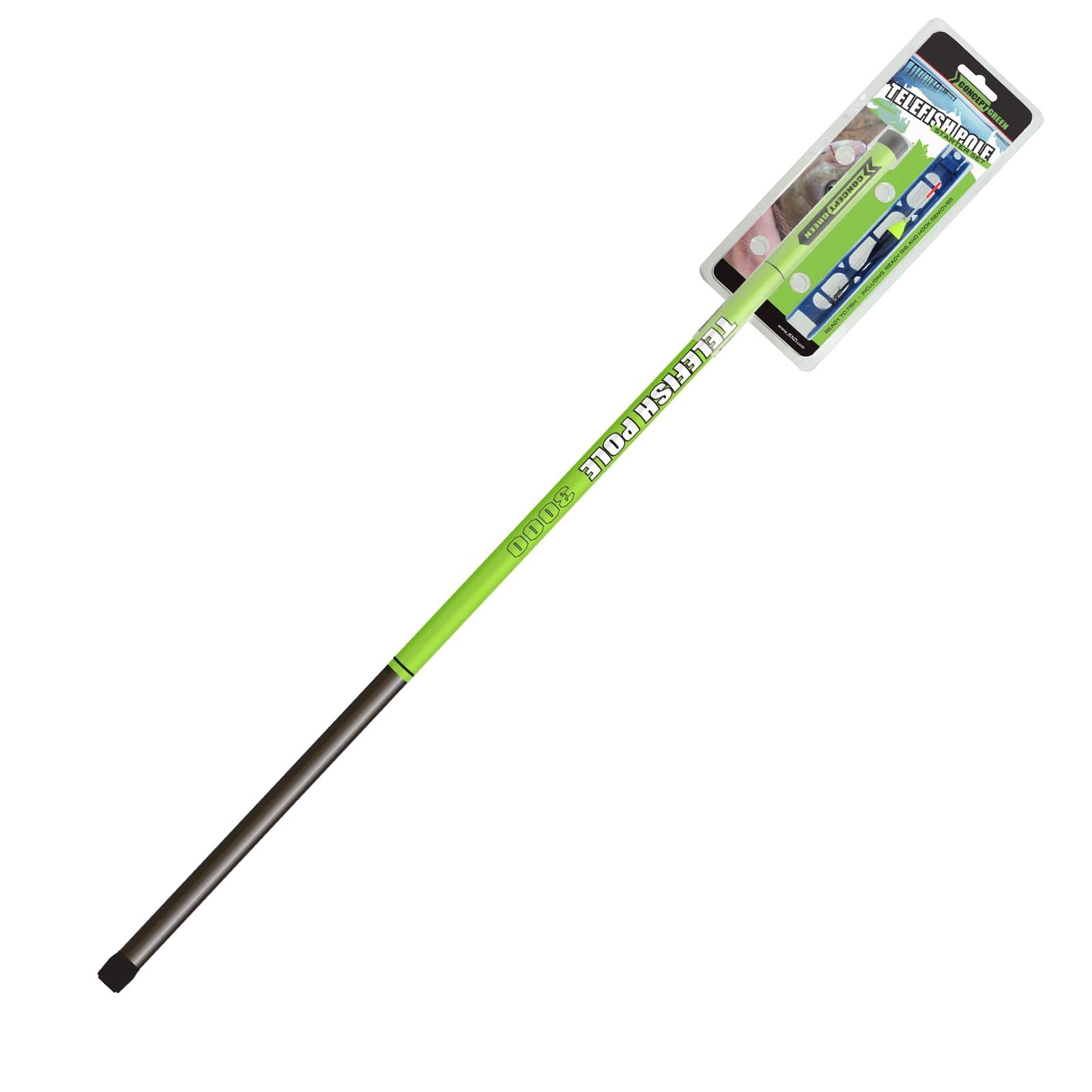 Jenzi Stippruten-Combo Green Concept 2,85m Angelcombo - Bild 1