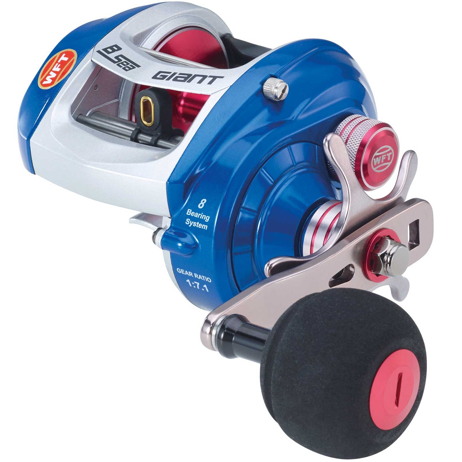 WFT B-Sea Giant mit Power Handle Linkshand - inkl. Ersatzspule - Bild 1