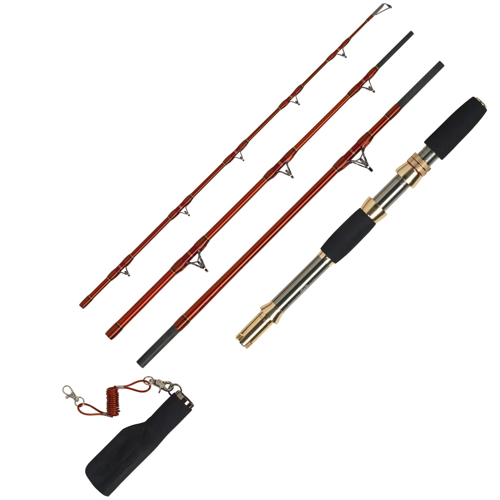 WFT 68 North LTC 2,10m 30lbs 4 Teile Meeresrute Reiserute